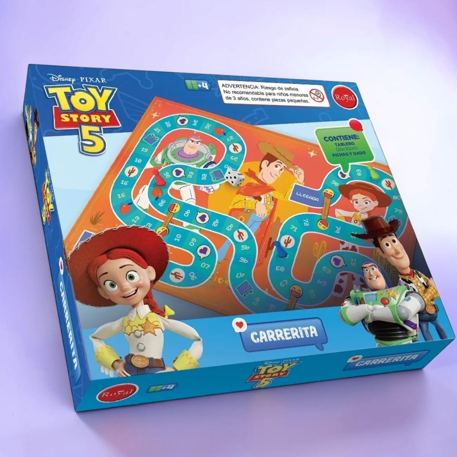 Juego De Mesa Ludo Carrerita Toy Story 5