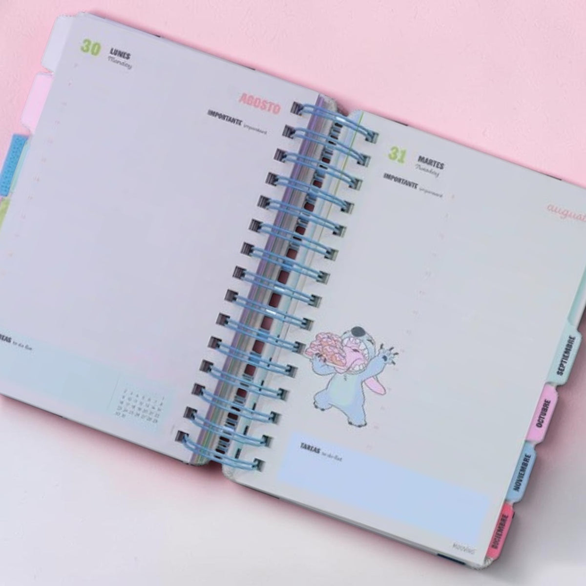 Agenda Mooving Stitch 2027 diaria