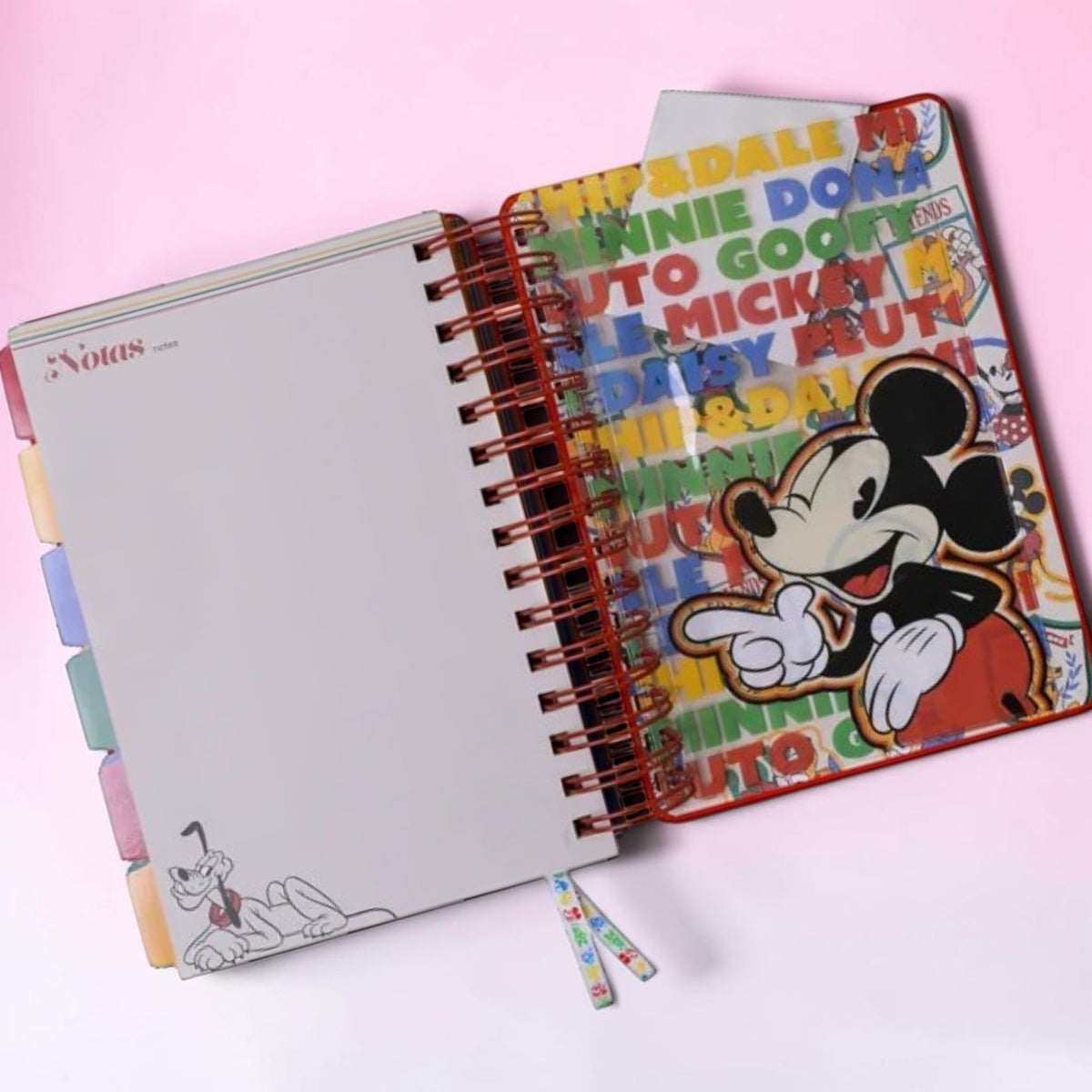 Agenda Mooving Mickey & Friends 2027 diaria con espiral