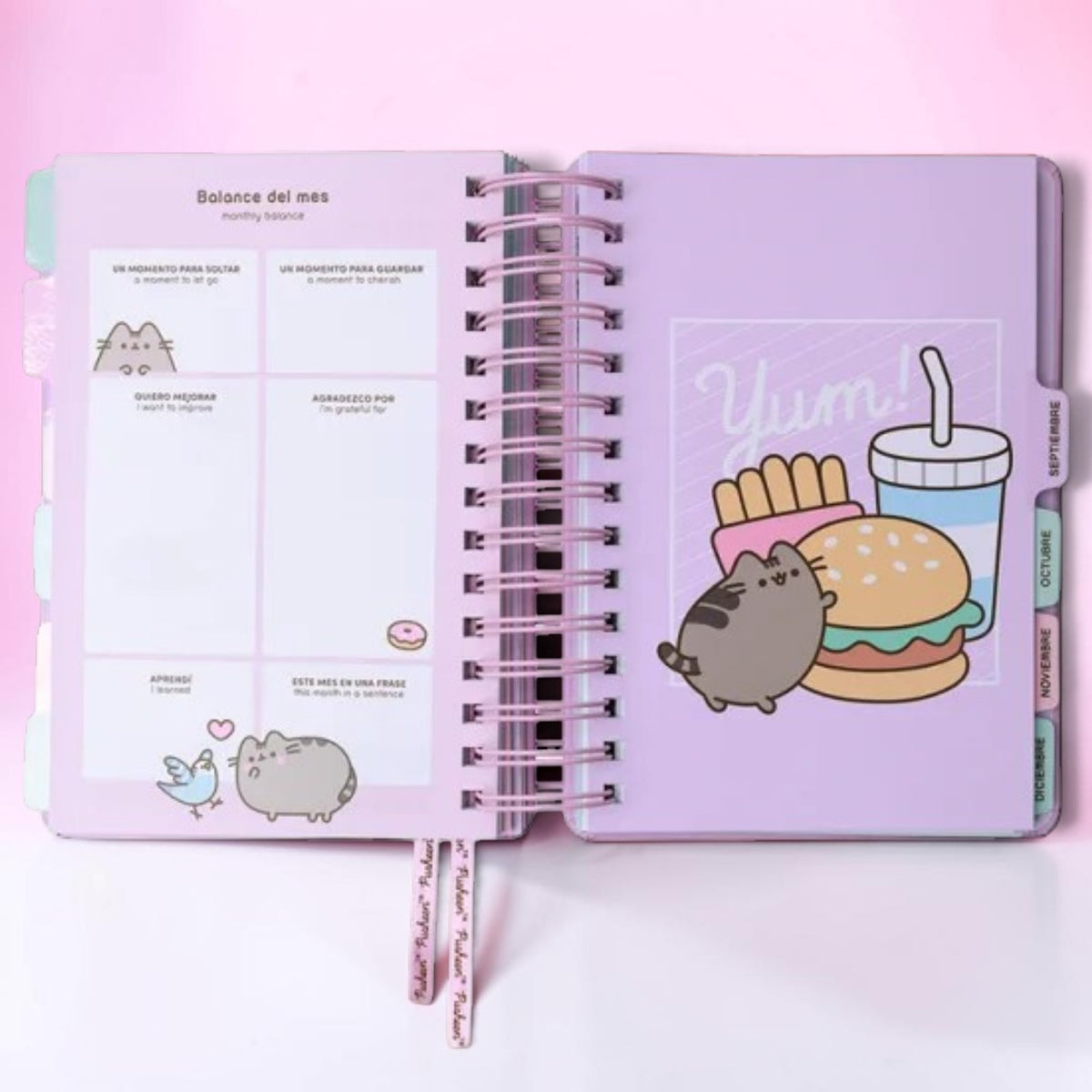 Agenda Mooving Pusheen 2027 diaria