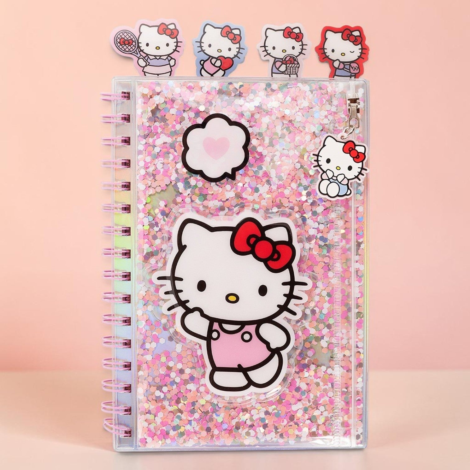 Sobre con cierre zip impreso HELLO KITTY Mooving Paper