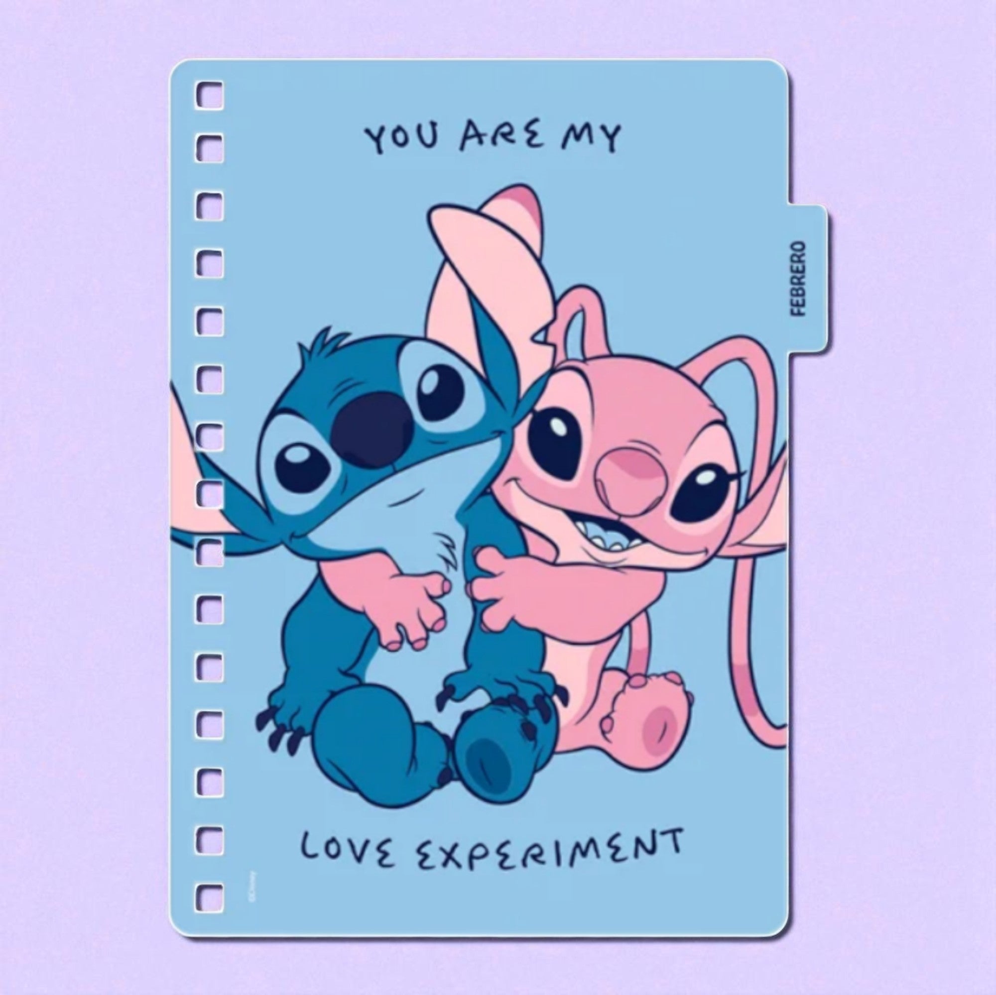 Agenda 2026 Stitch día por hoja mooving - CON REGALO!