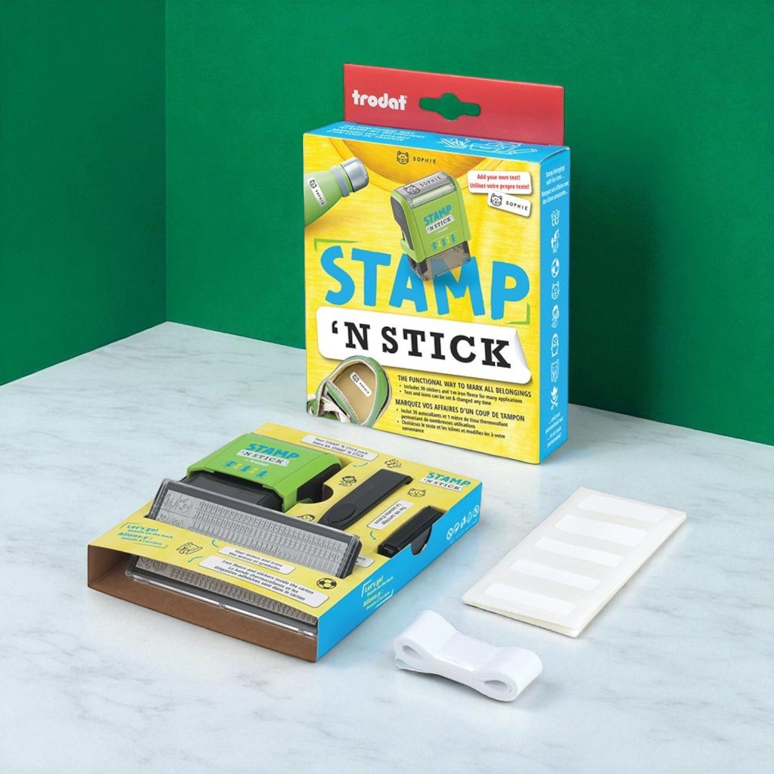 Sello para pertenencias STAMP&STICK
