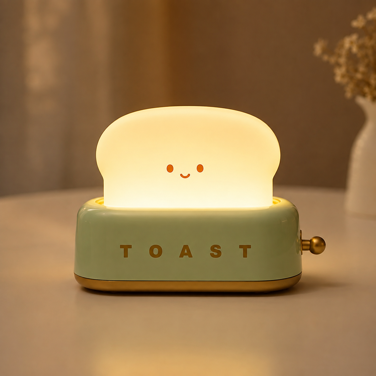 Lampara Velador diseño TOSTADORA