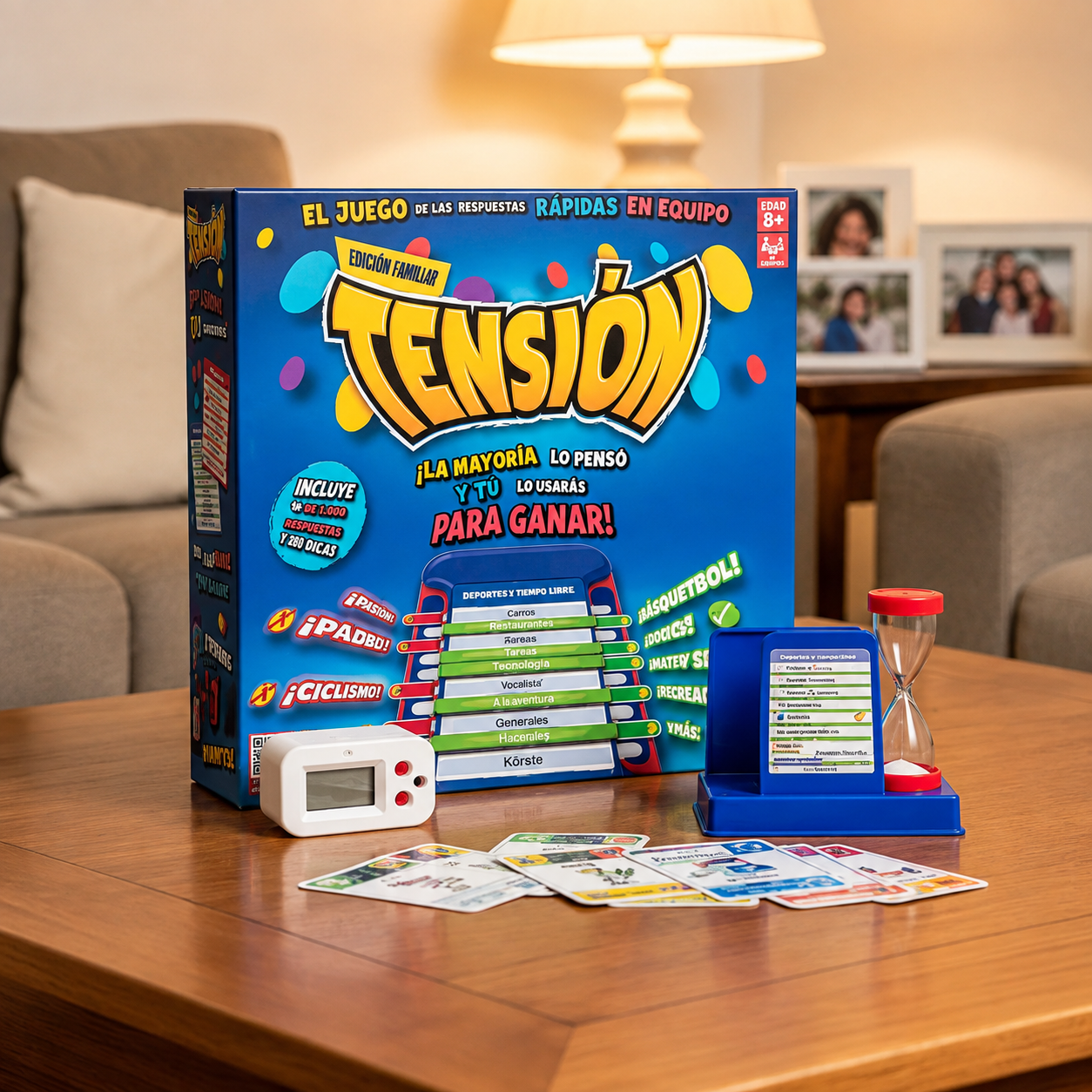 Tensión - El juego de las respuestas rapidas en equipo