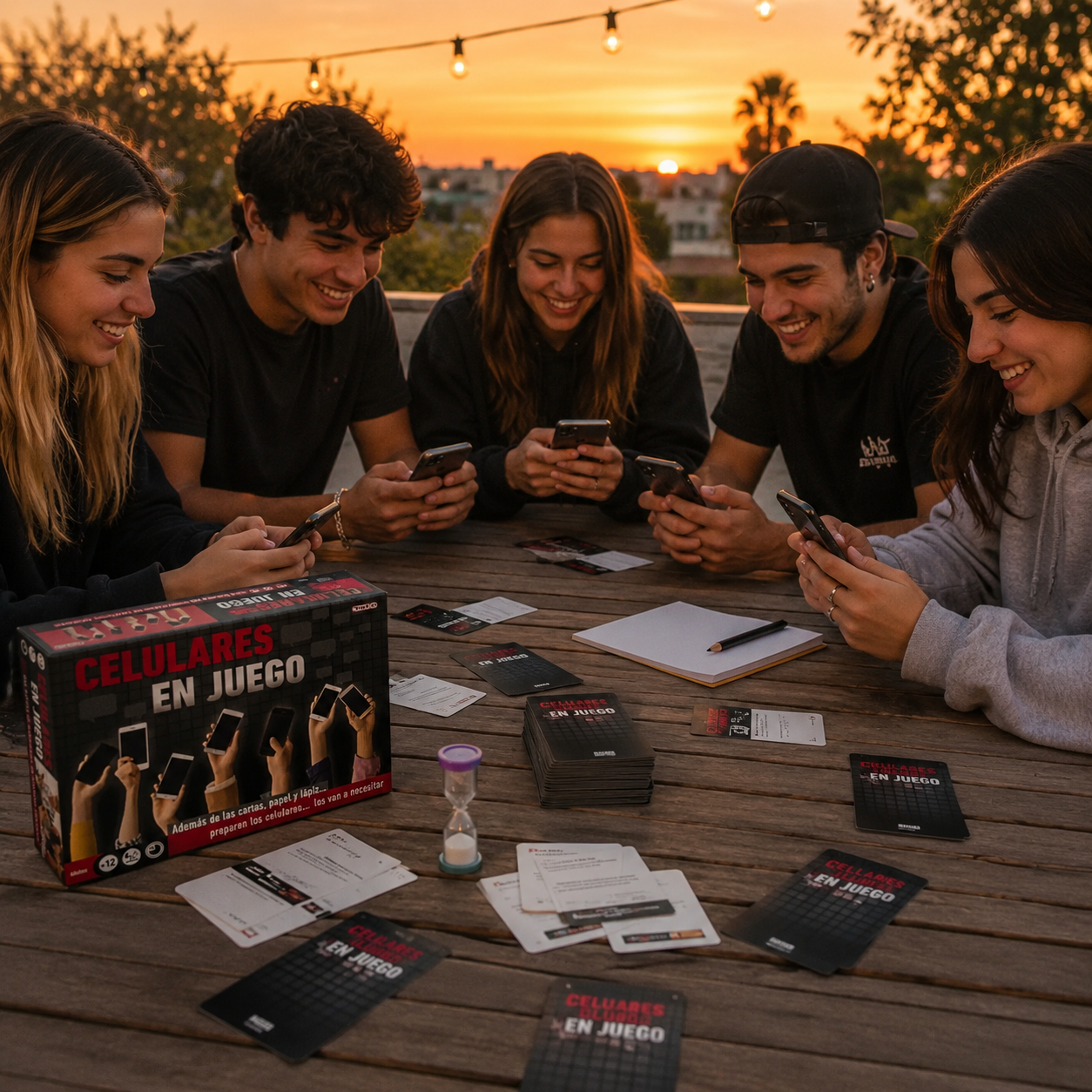 Celulares en Juego – Juego de Mesa Interactivo