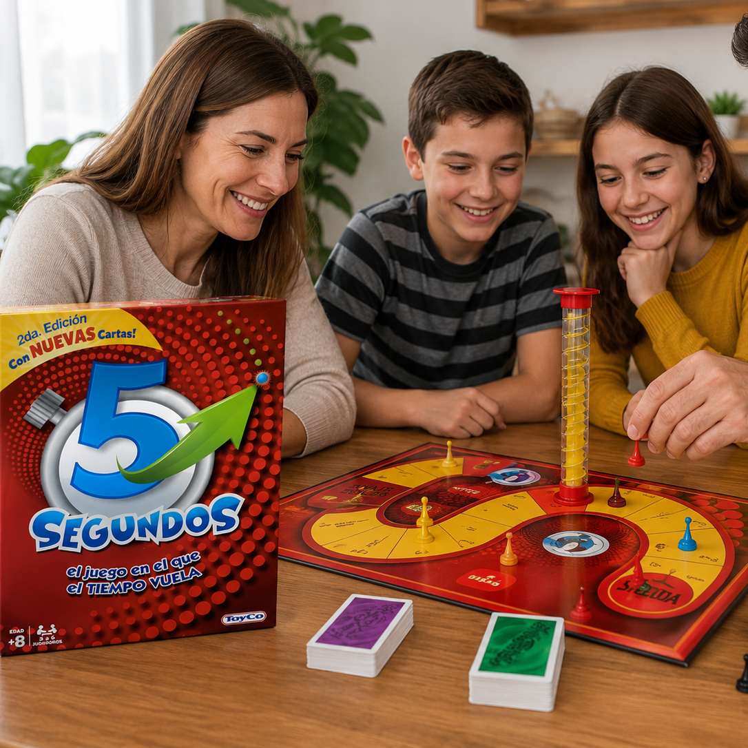 5 segundos! El juego en el que el tiempo vuela