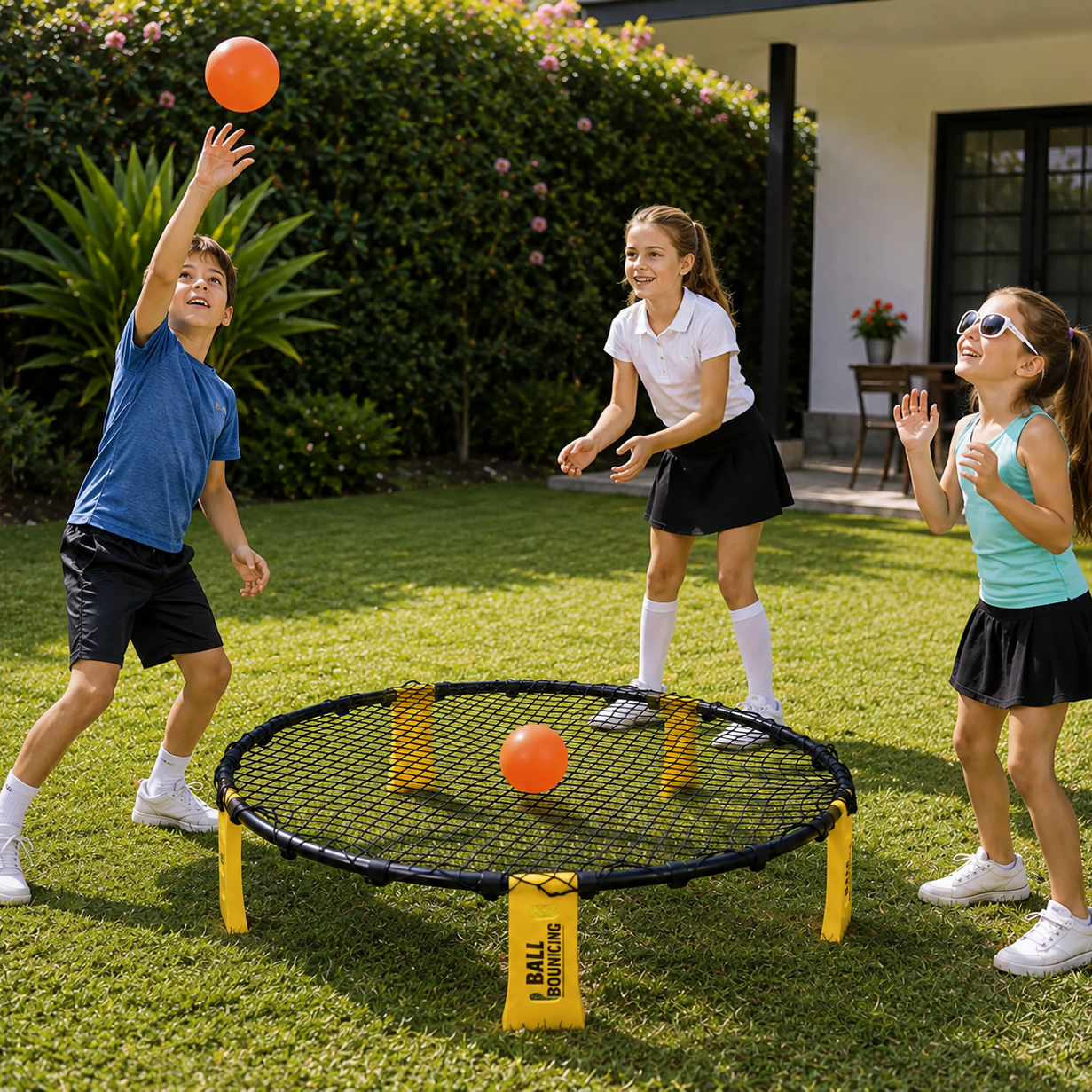 Spikeball Juego De Pelota Ideal Playa Y Pasto