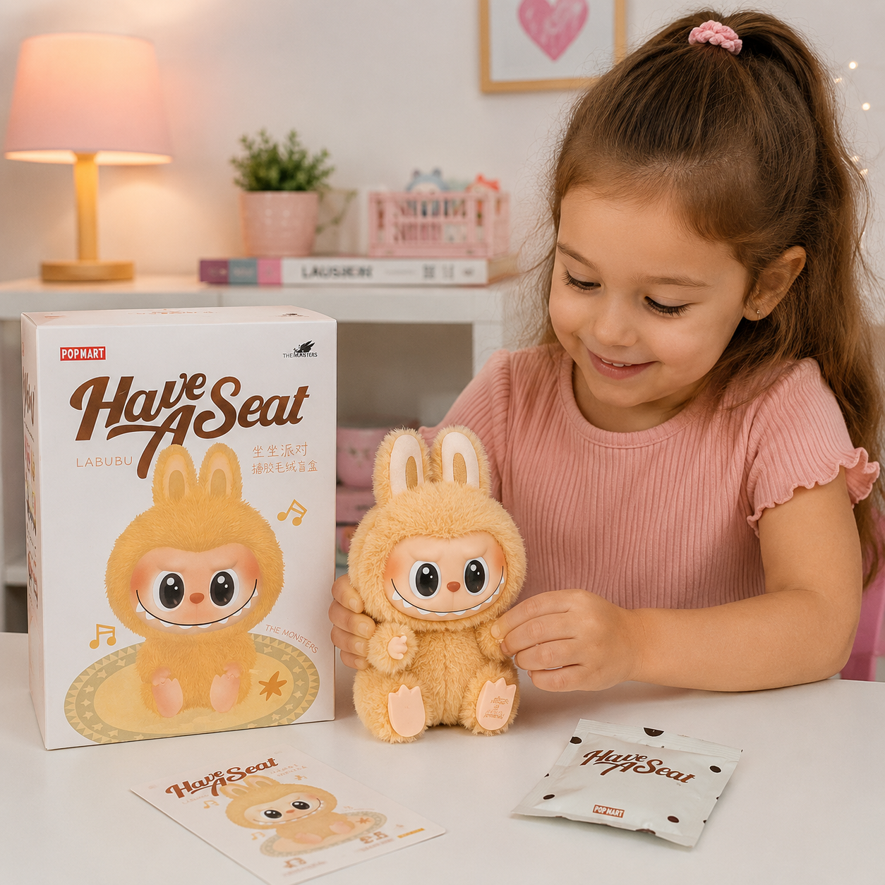 Figura Sorpresa POP MART The Monsters – Labubu Have a Seat