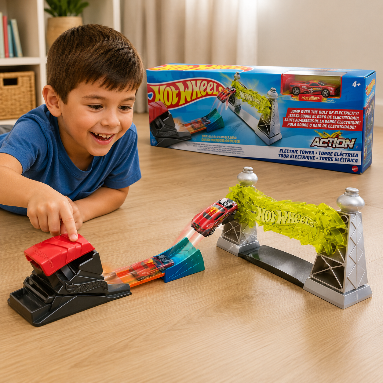 Hot Wheels Pista Torre Elétrica