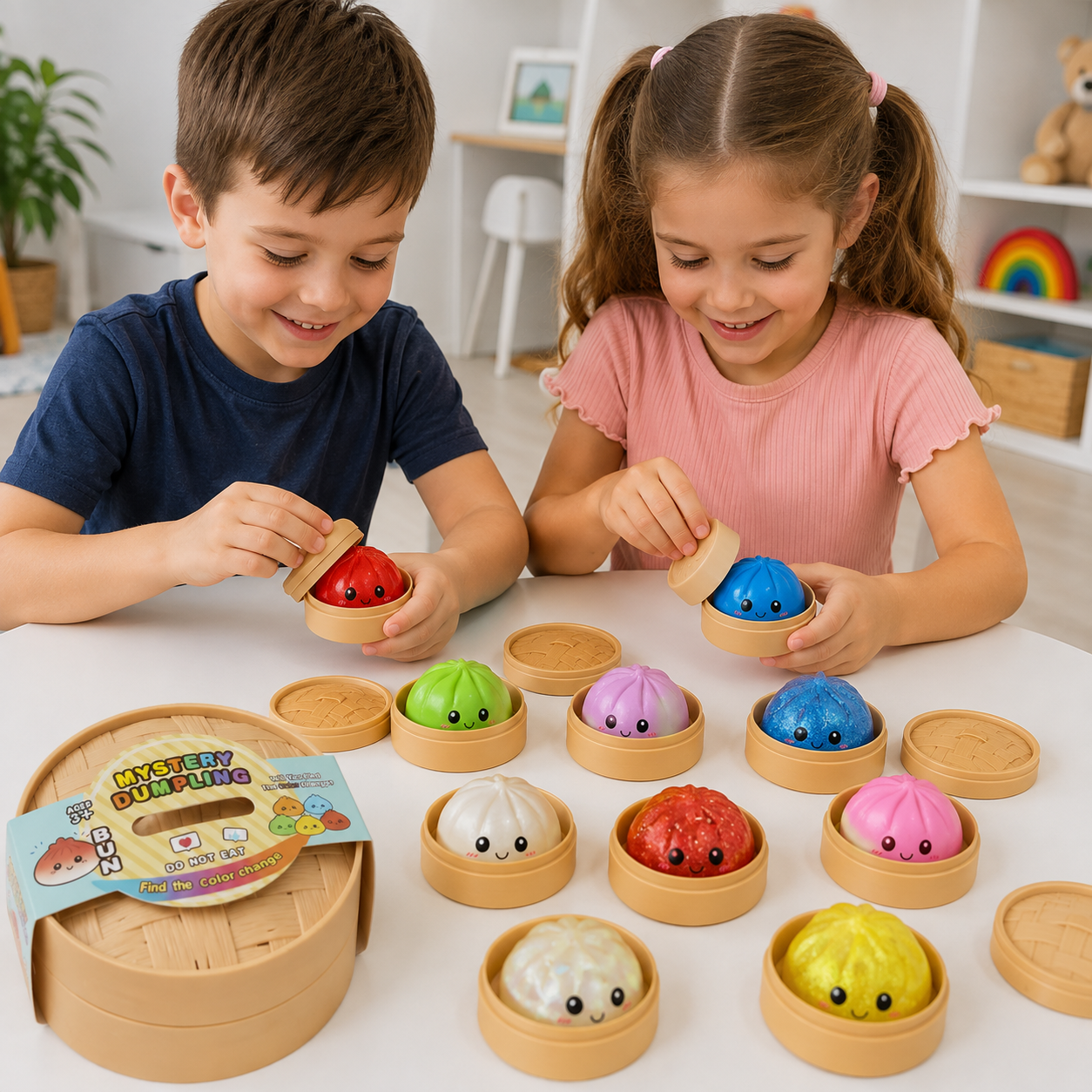 Mystery Dumpling – Squishy Sorpresa Coleccionable