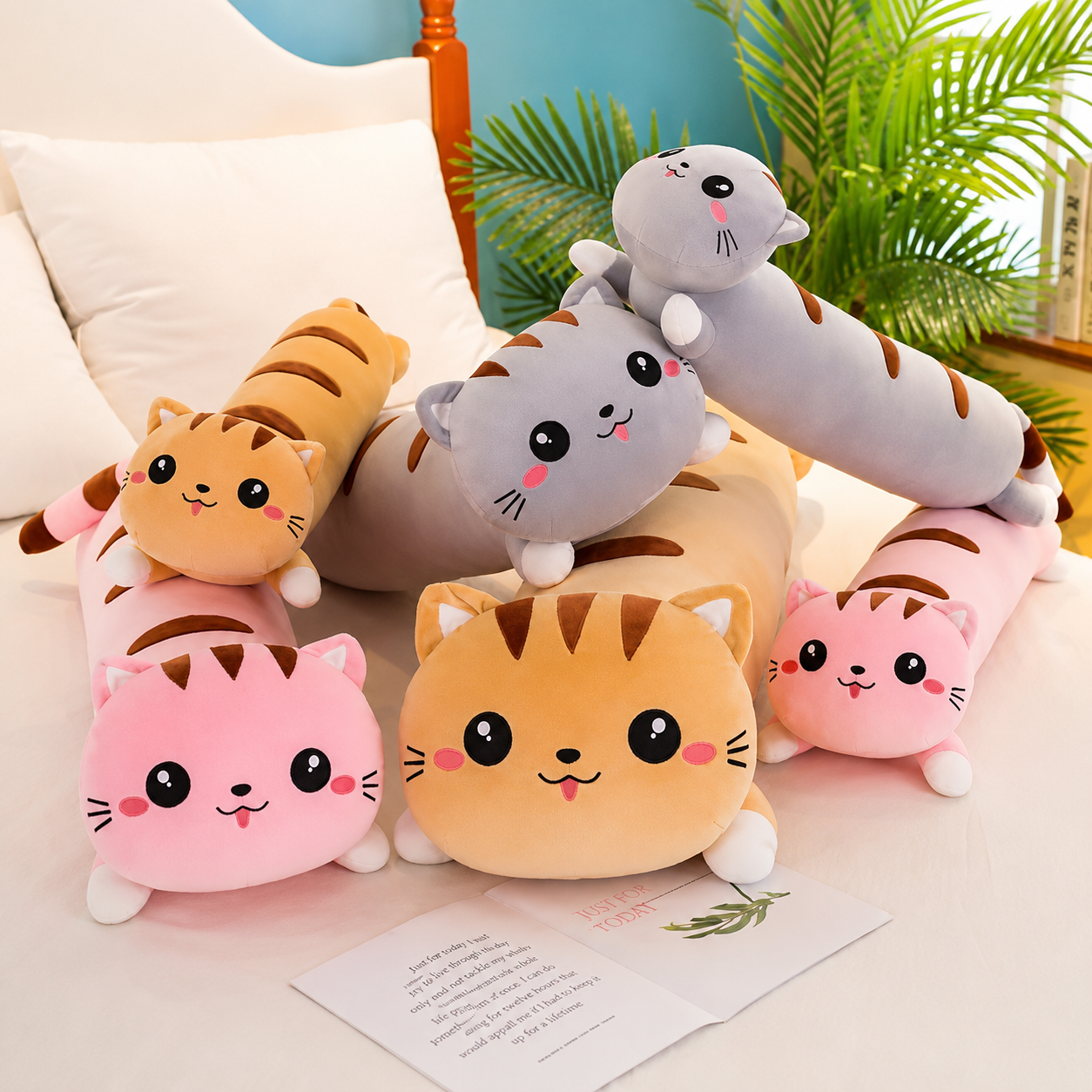 Almohadas largas con forma de animalitos – 110 CM