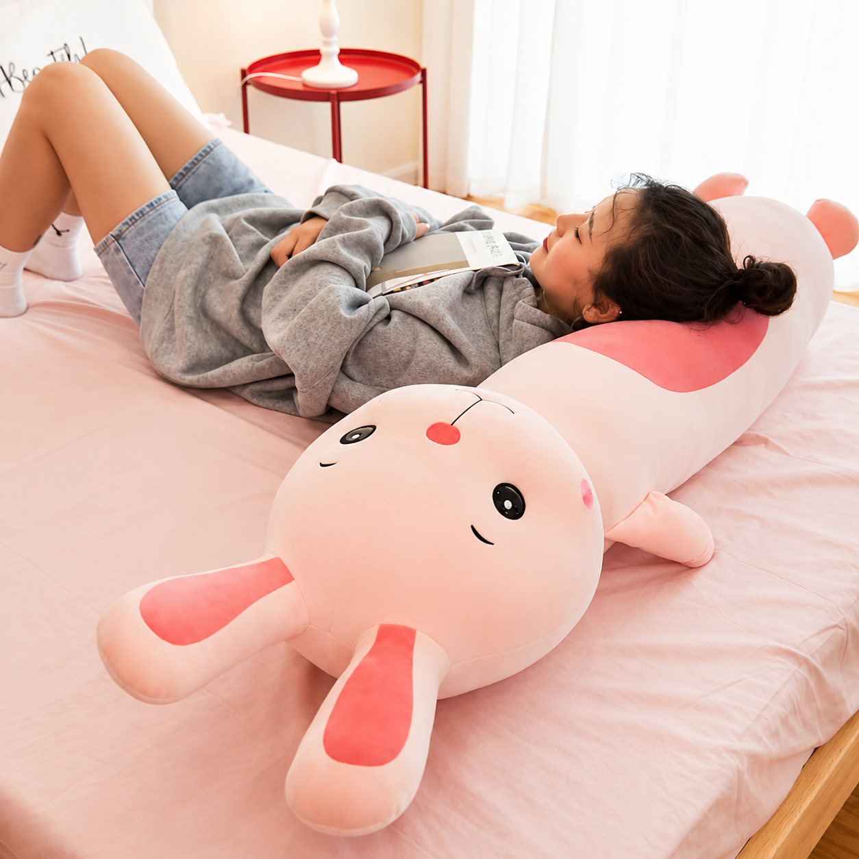 Almohadas largas con forma de animalitos – 110 CM