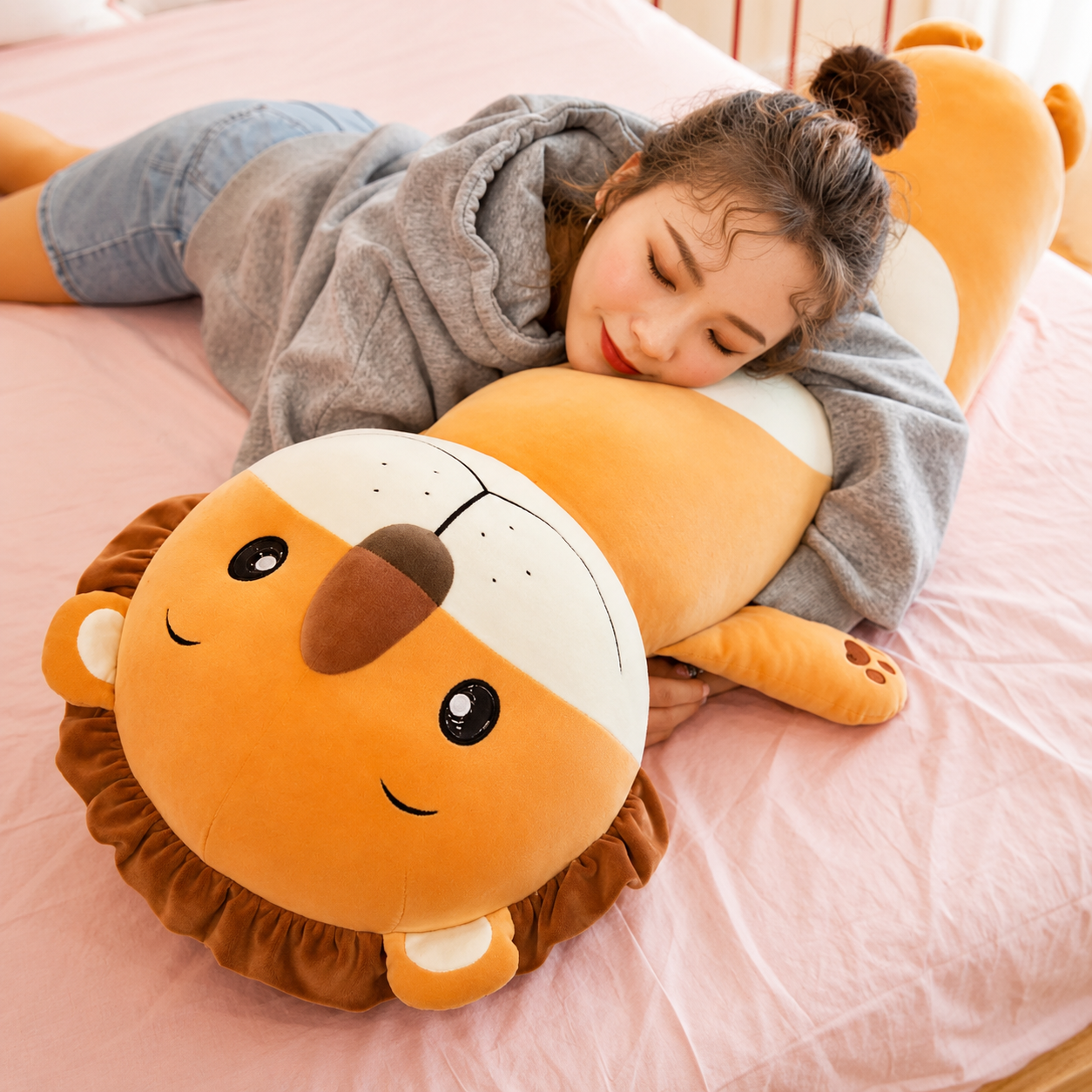 Almohadas largas con forma de animalitos – 110 CM