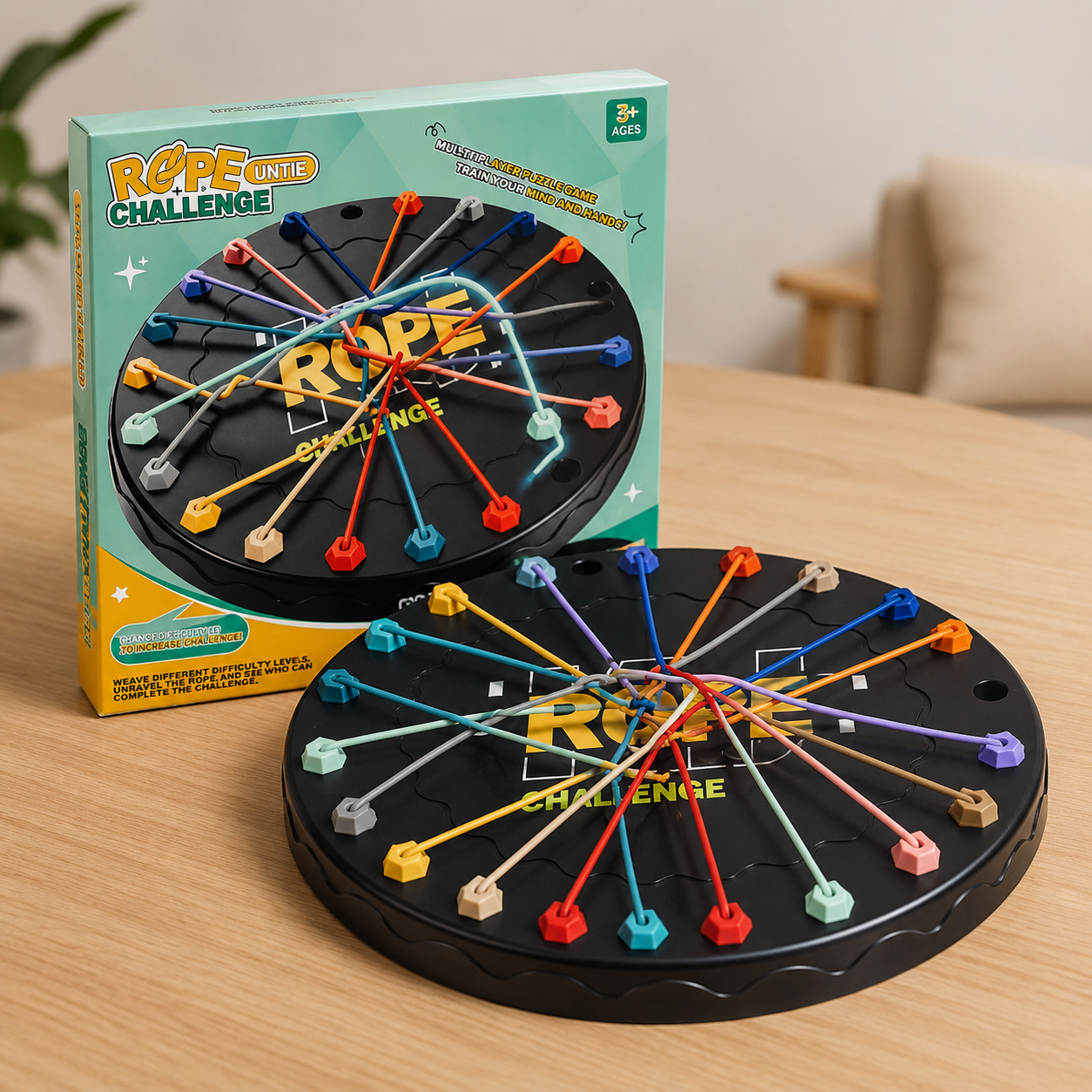 Juego de Mesa Desata el Nudo (Rope Unite Challenge)