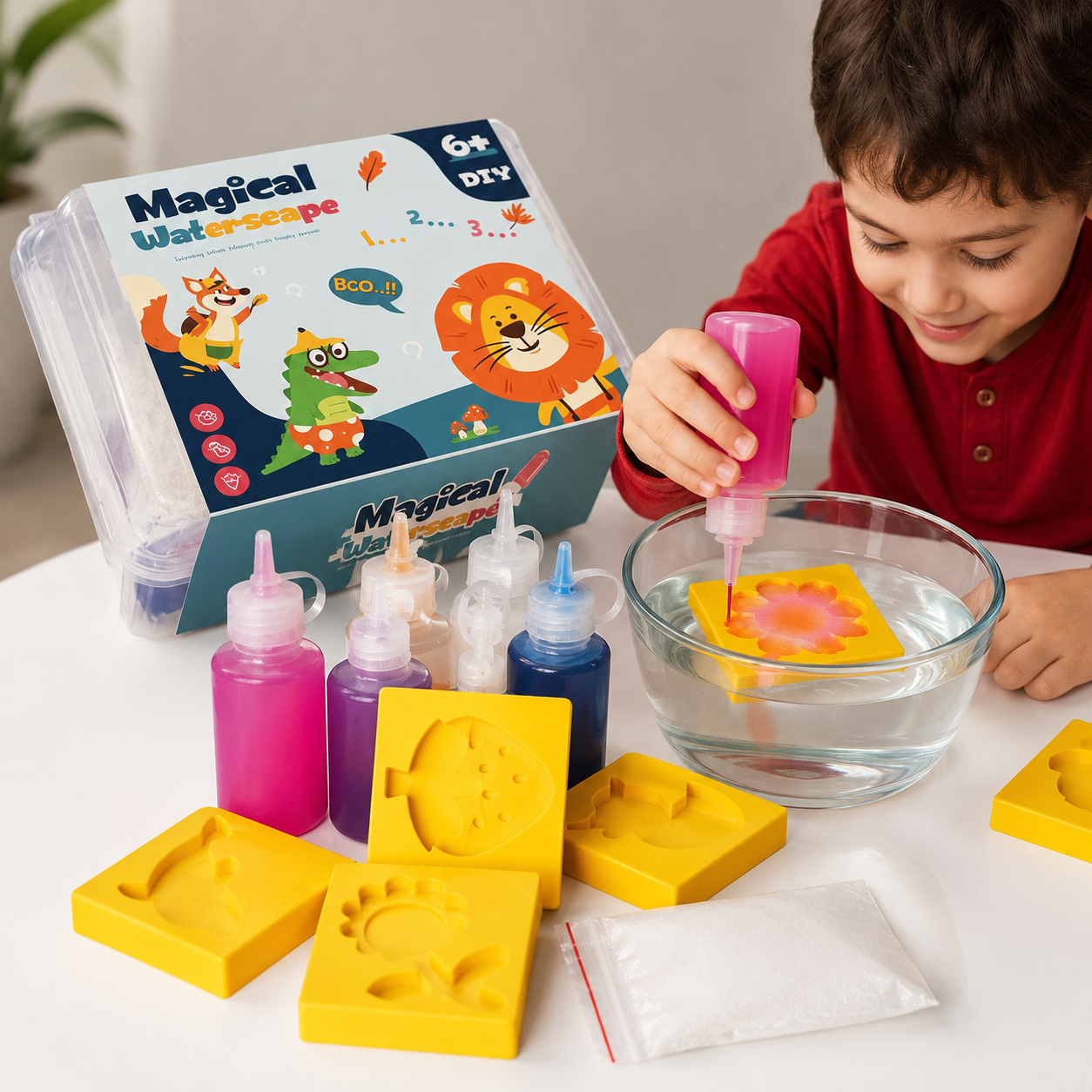 Kit Acuarela Mágica – Crea Figuras 3D