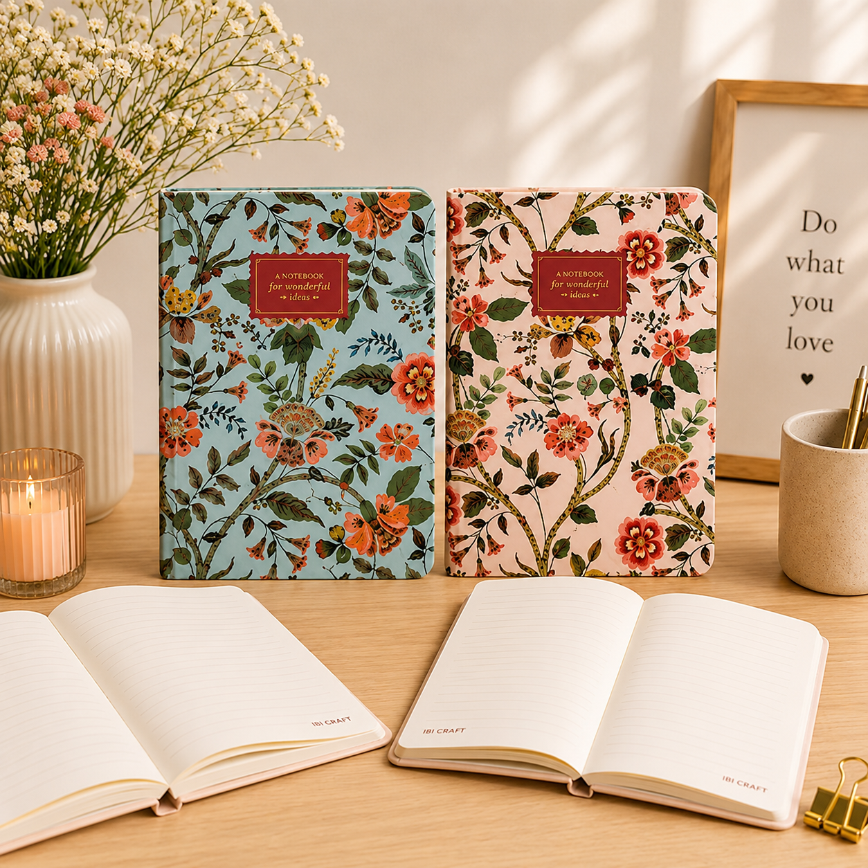 Cuadernos A6 Set x2 Helen Ibi Craft