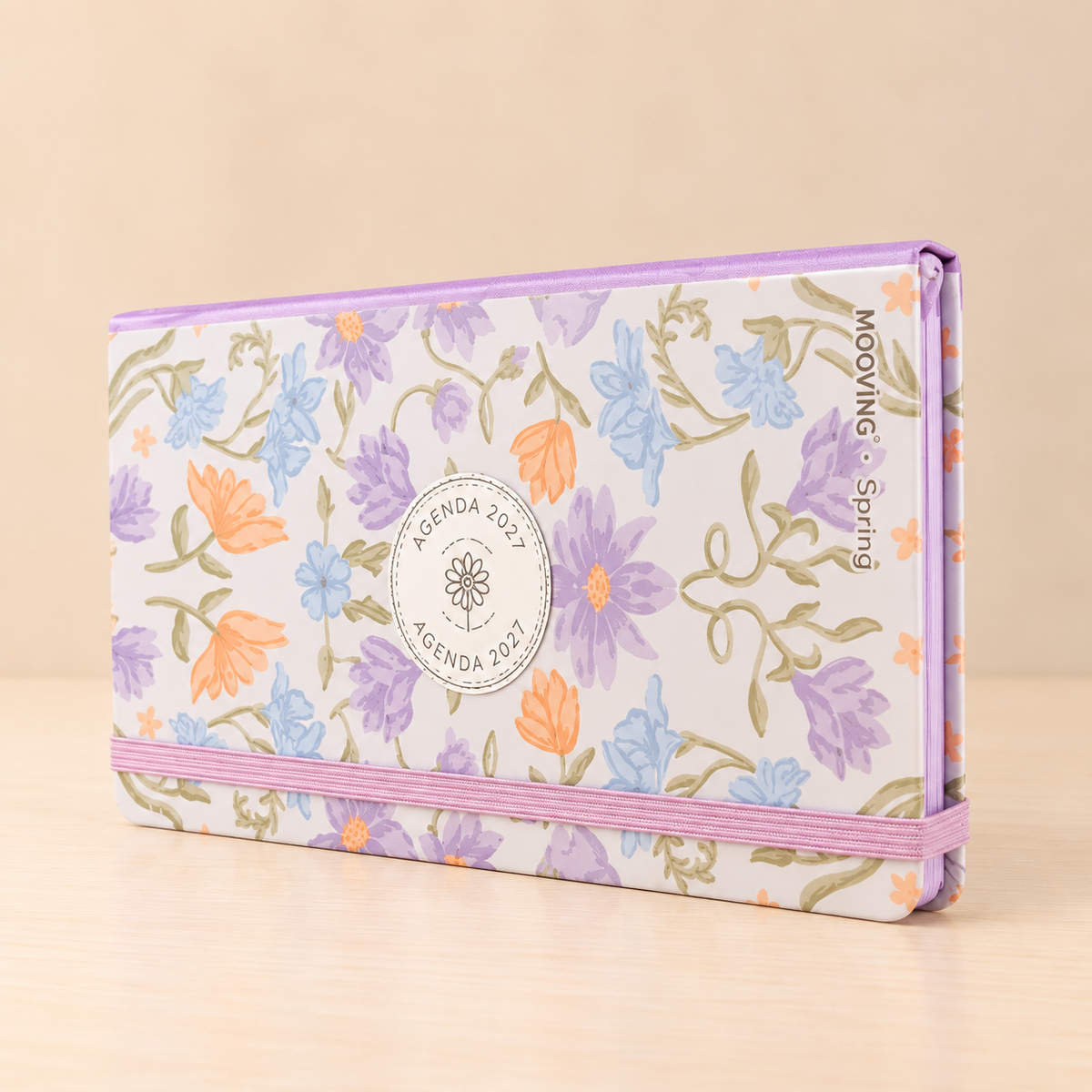 Agenda Mooving pocket Spring 2027 semanal cosida