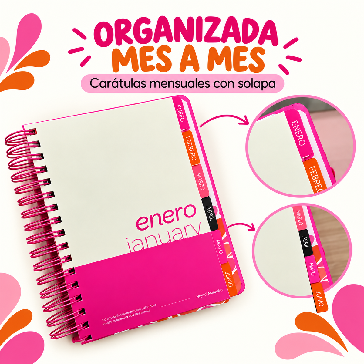 Agenda DOCENTE 2027 - DIA x HOJA- 17 x 21