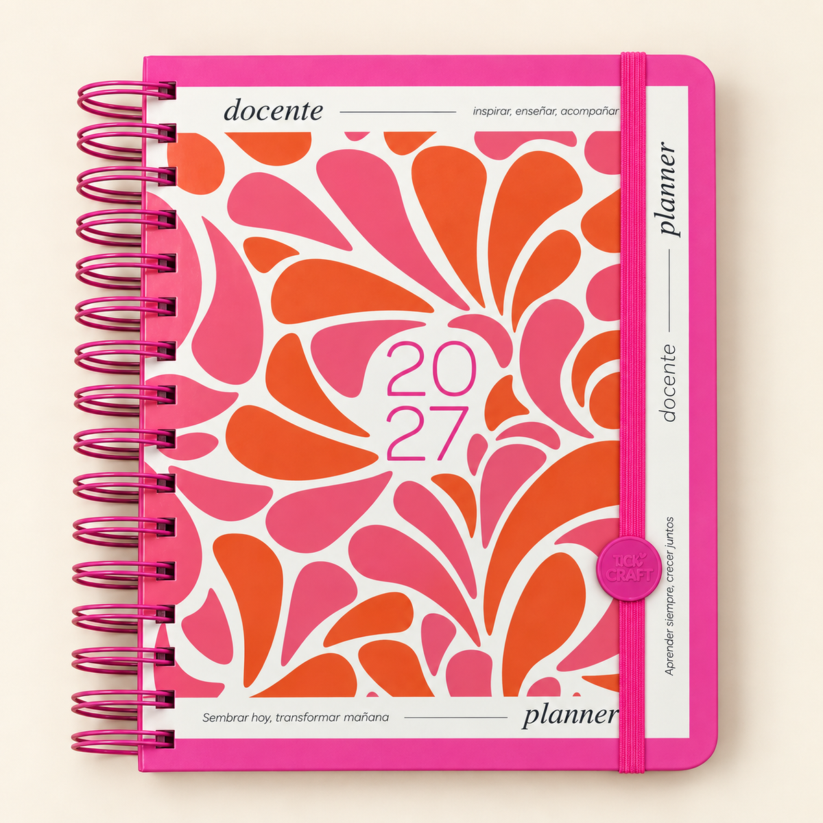 Agenda DOCENTE 2027 - DIA x HOJA- 17 x 21