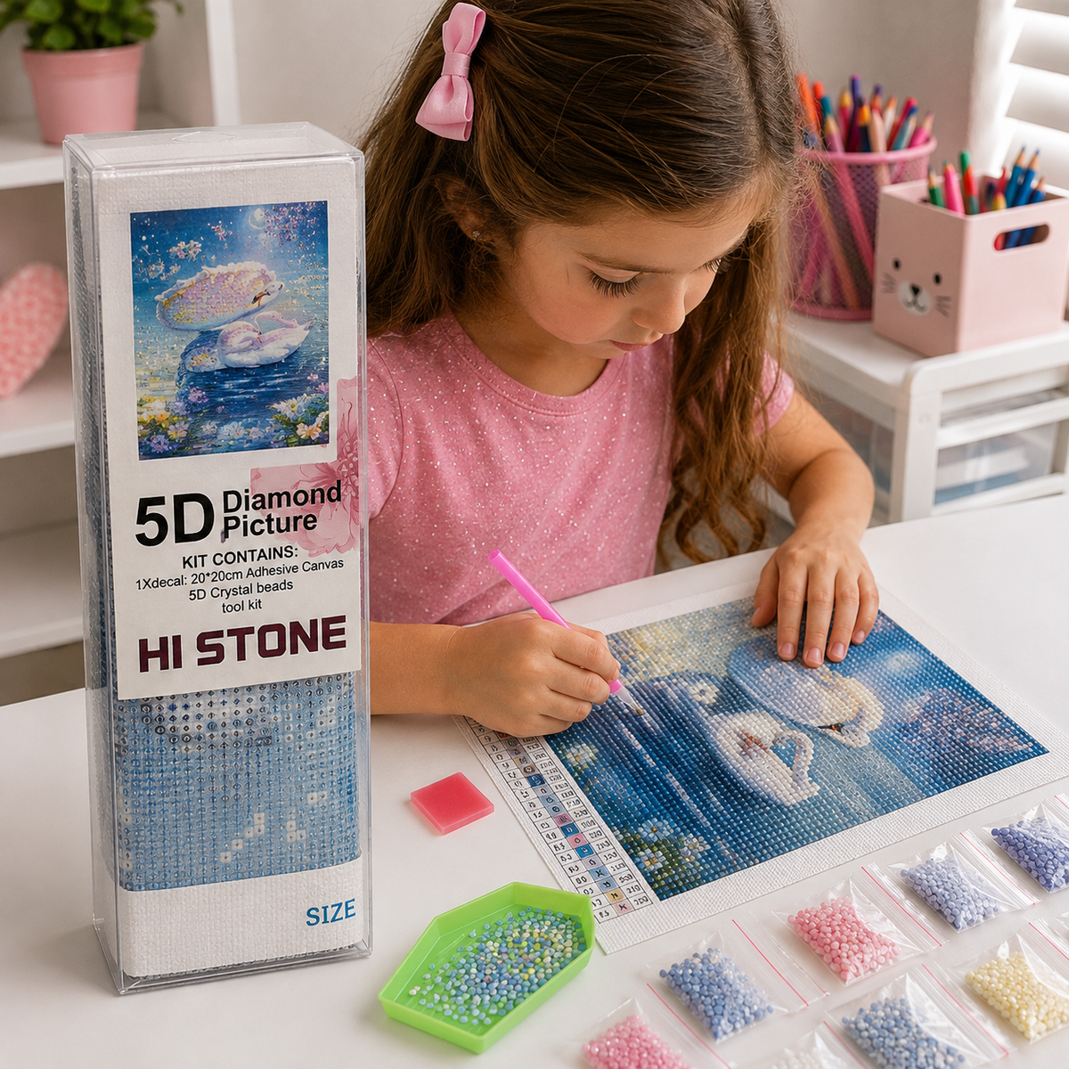 Diamond Painting 5D – Diseños para Crear y Brillar