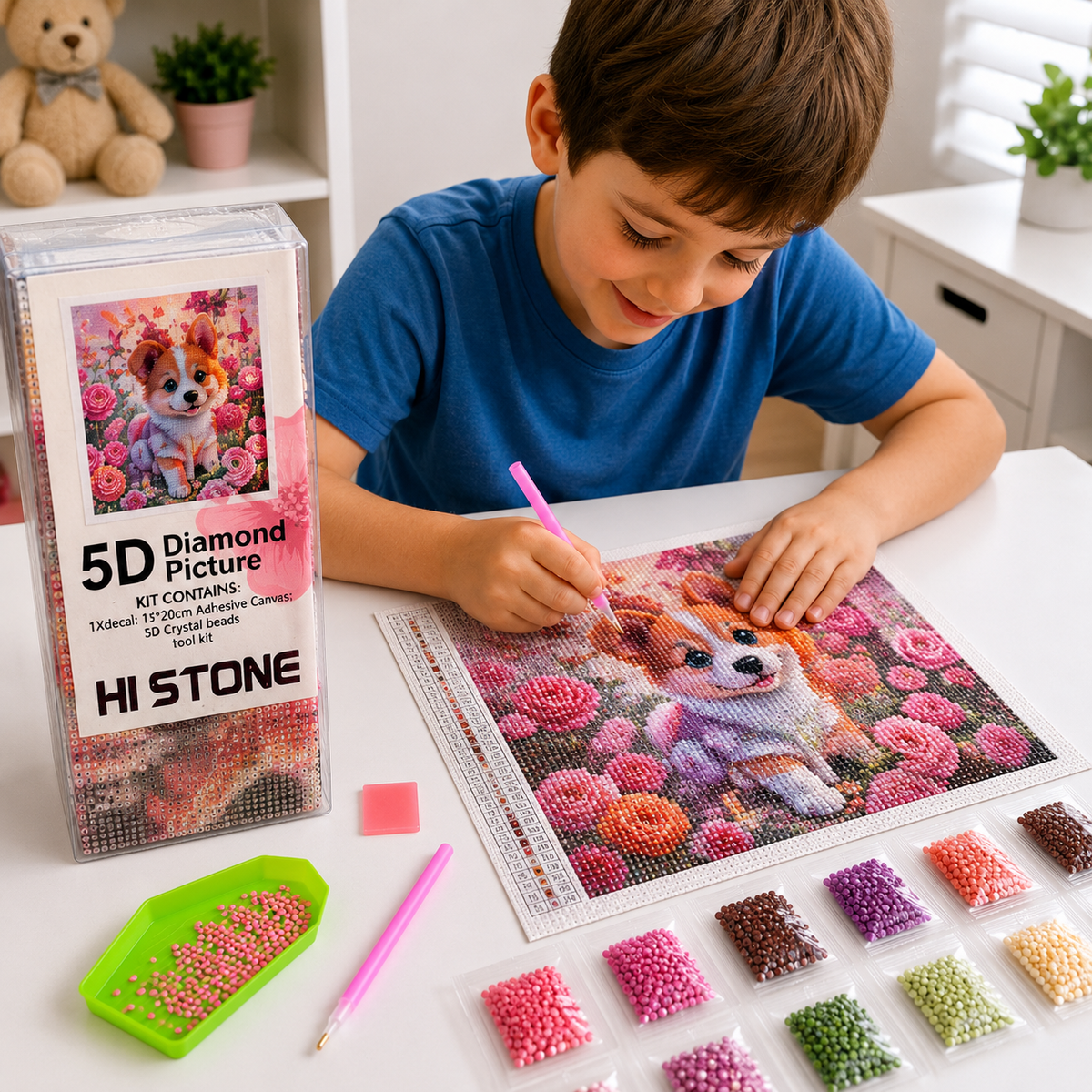 Diamond Painting 5D – Diseños para Crear y Brillar