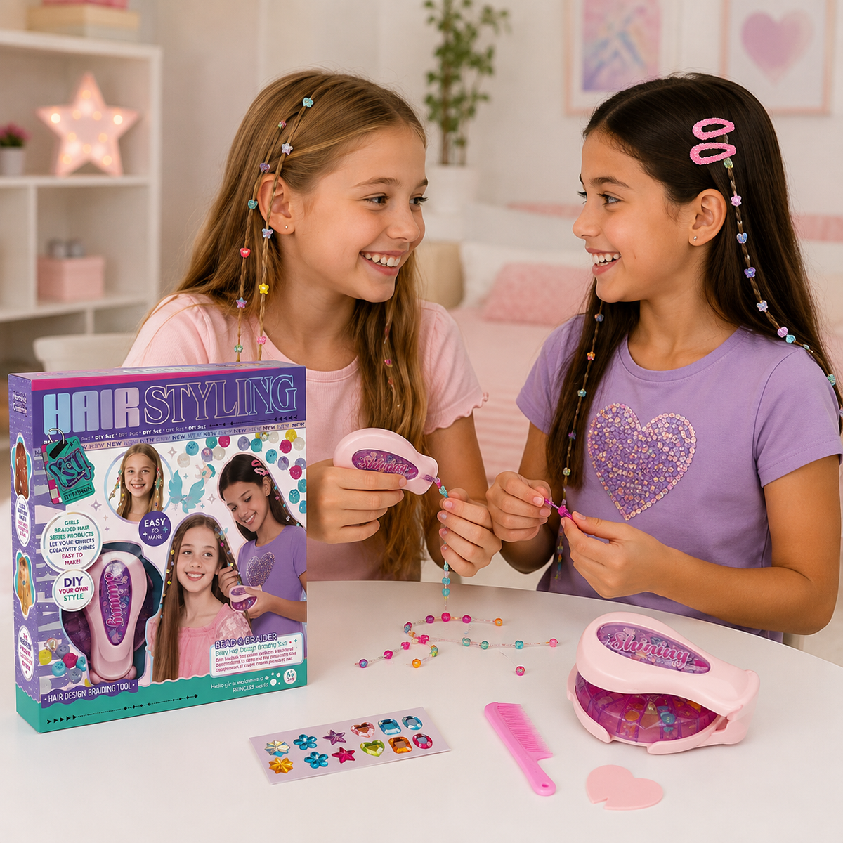 Set de Peinados y Trenzas – Hair Styling