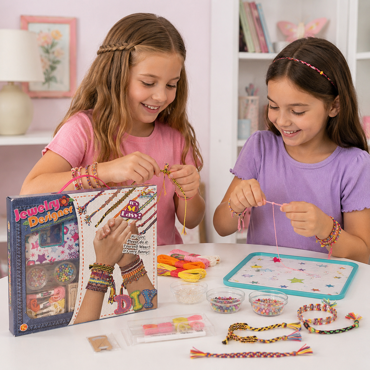 Set para Crear Pulseras Jewelry Designer DIY