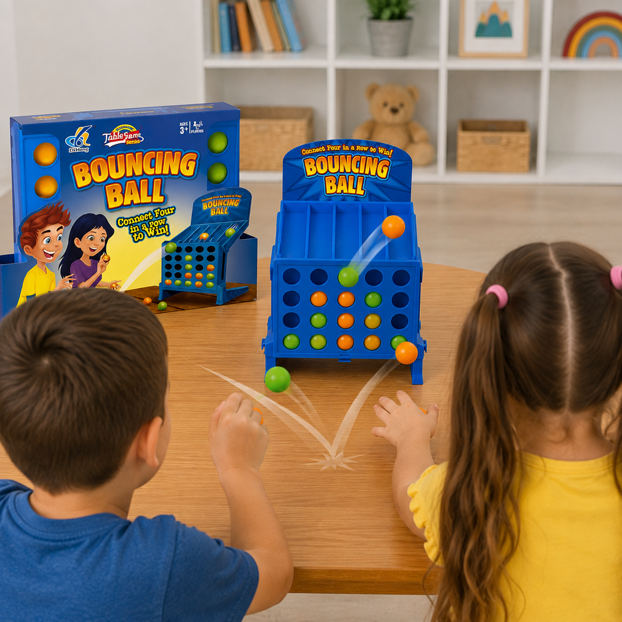 Bouncing Ball – Juego de Puntería y 4 en Línea