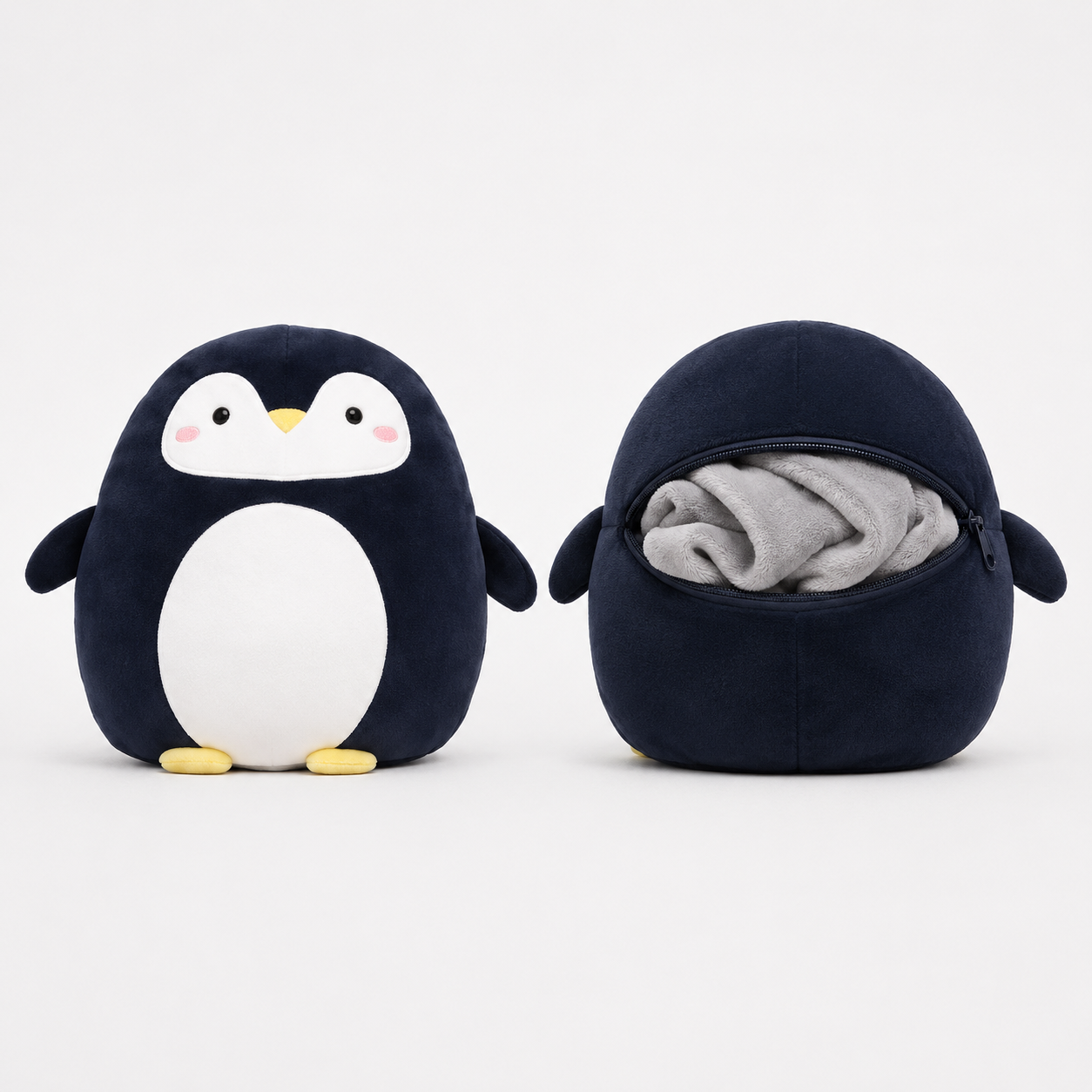 Almohadon 3 en 1. Peluche + almohada + manta