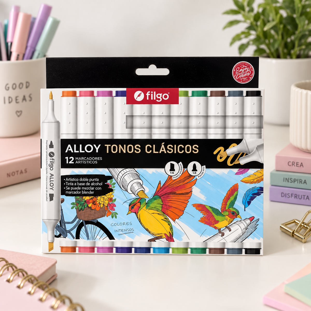 Línea FILGO ALLOY – Marcadores Profesionales Doble Punta