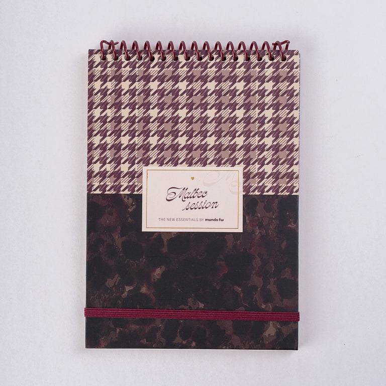 Anotador Anillado A5 Malbec - FW