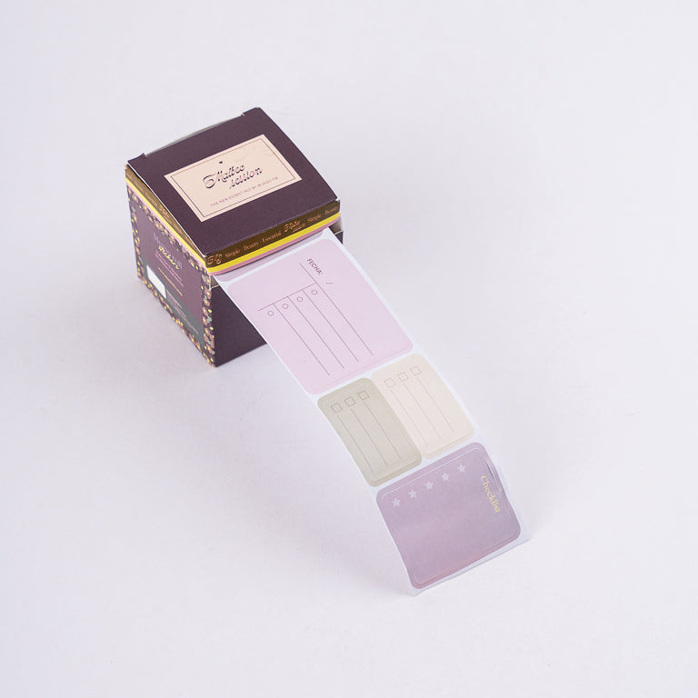 Memo Roll Sticker Malbec - FW