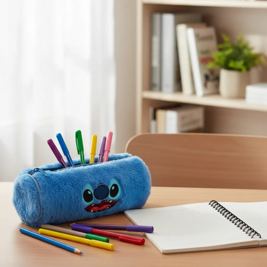 Cartuchera Mooving Stitch peluche