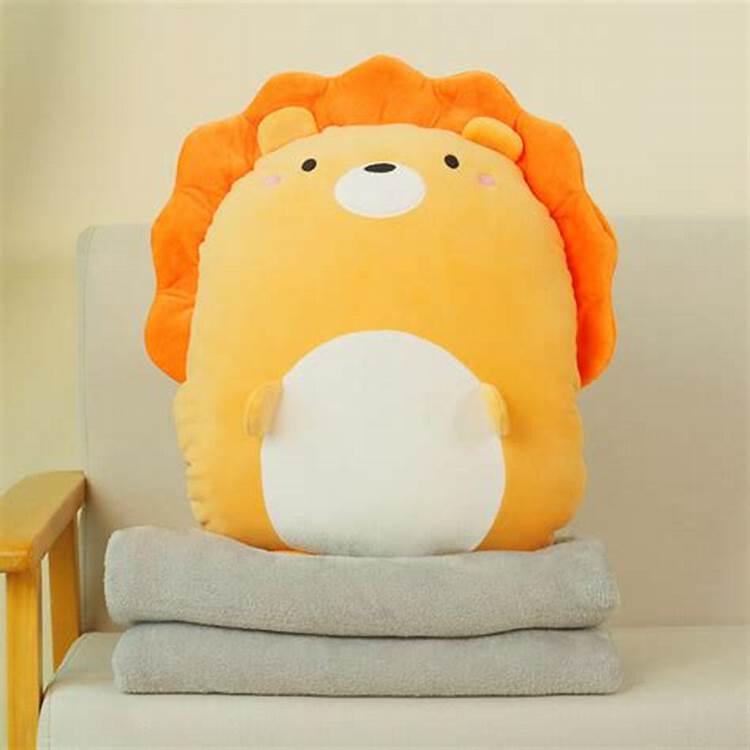 Almohadon 3 en 1. Peluche + almohada + manta