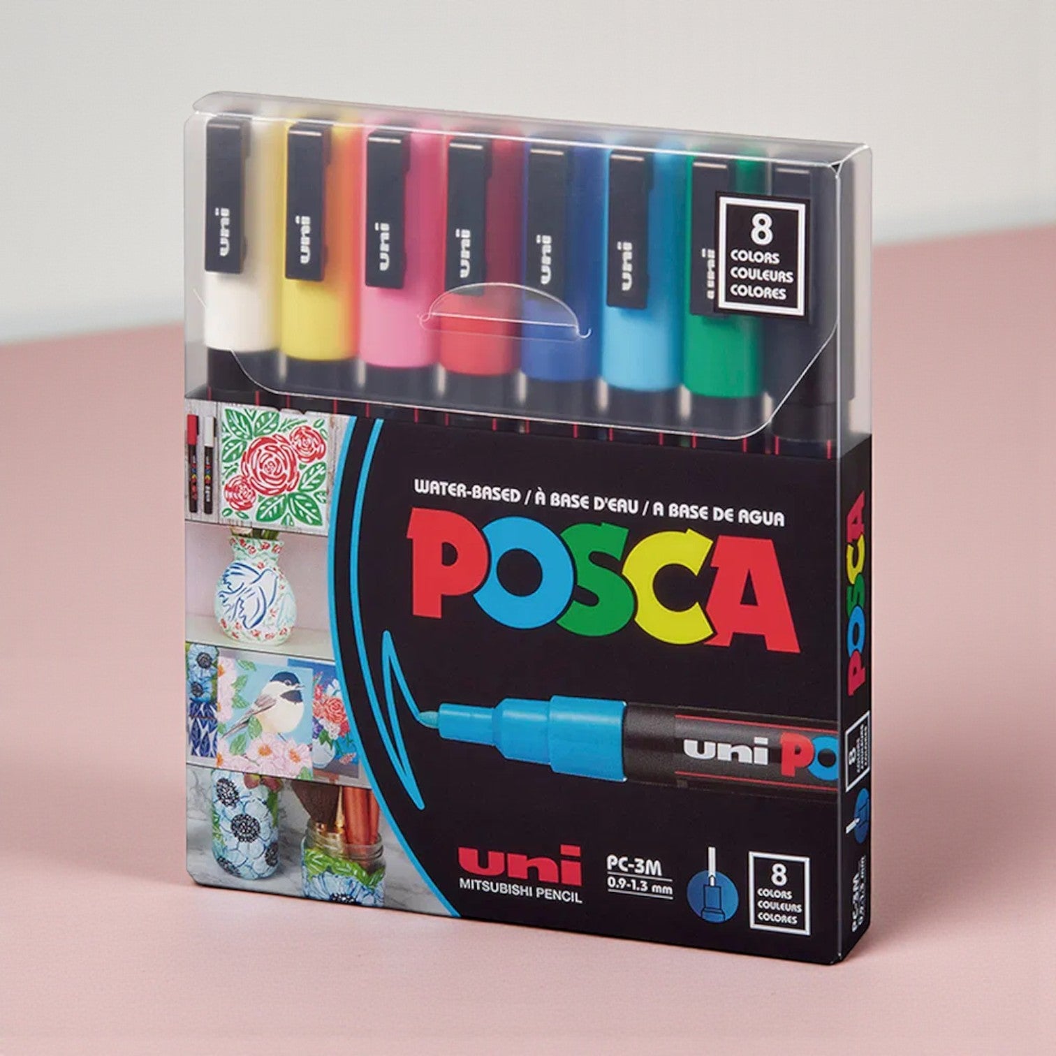 SET Posca Pack X 8 Clasicos 0.9 - 1.3 mm