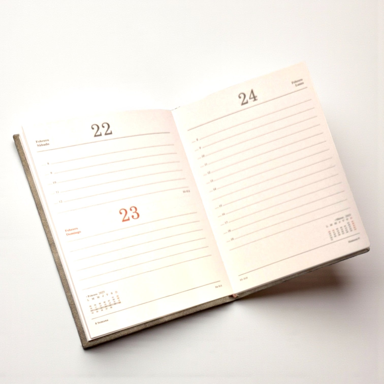 AGENDA OMEGA DIARIA CLASICA 2026