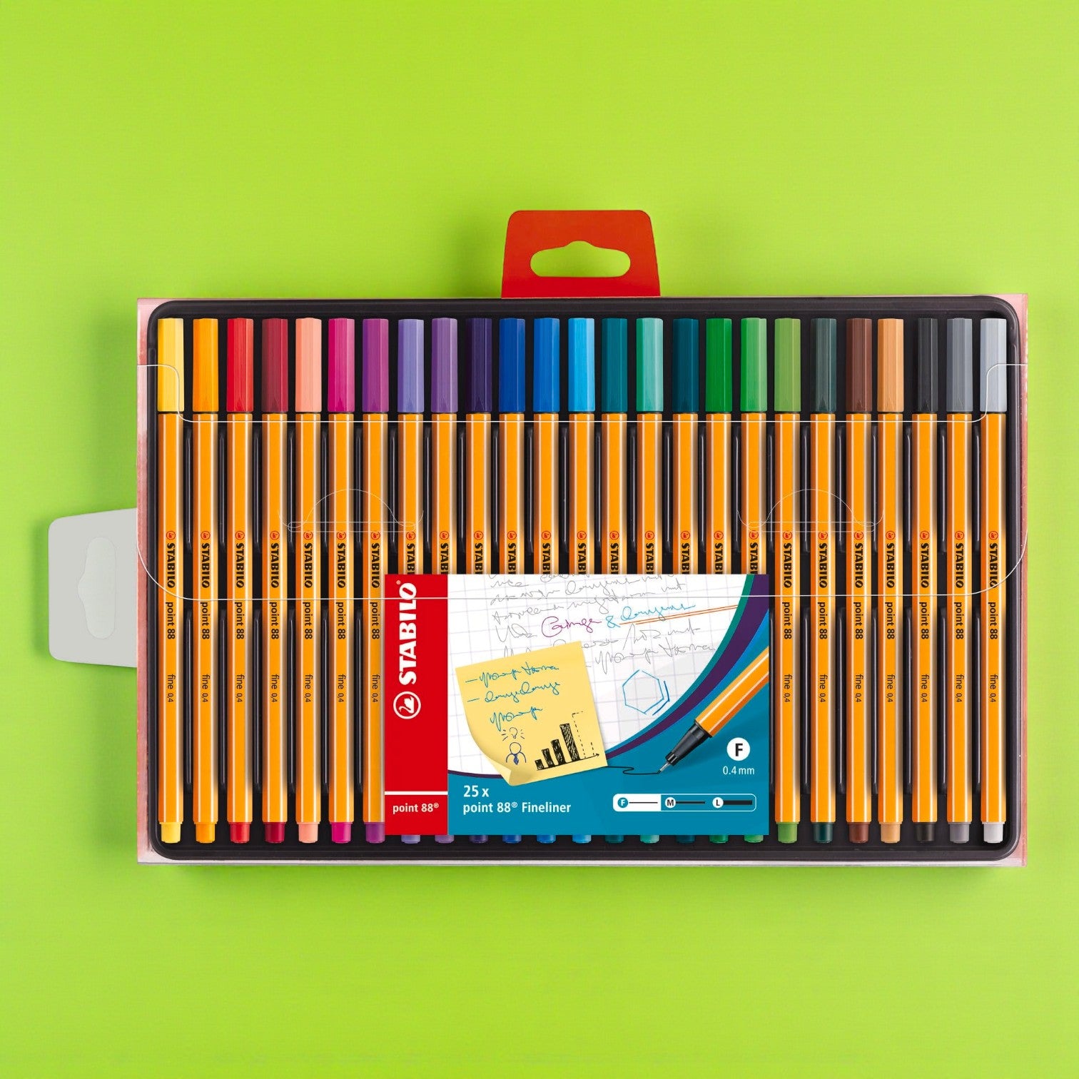 STABILO Point 88 pack 25 colores