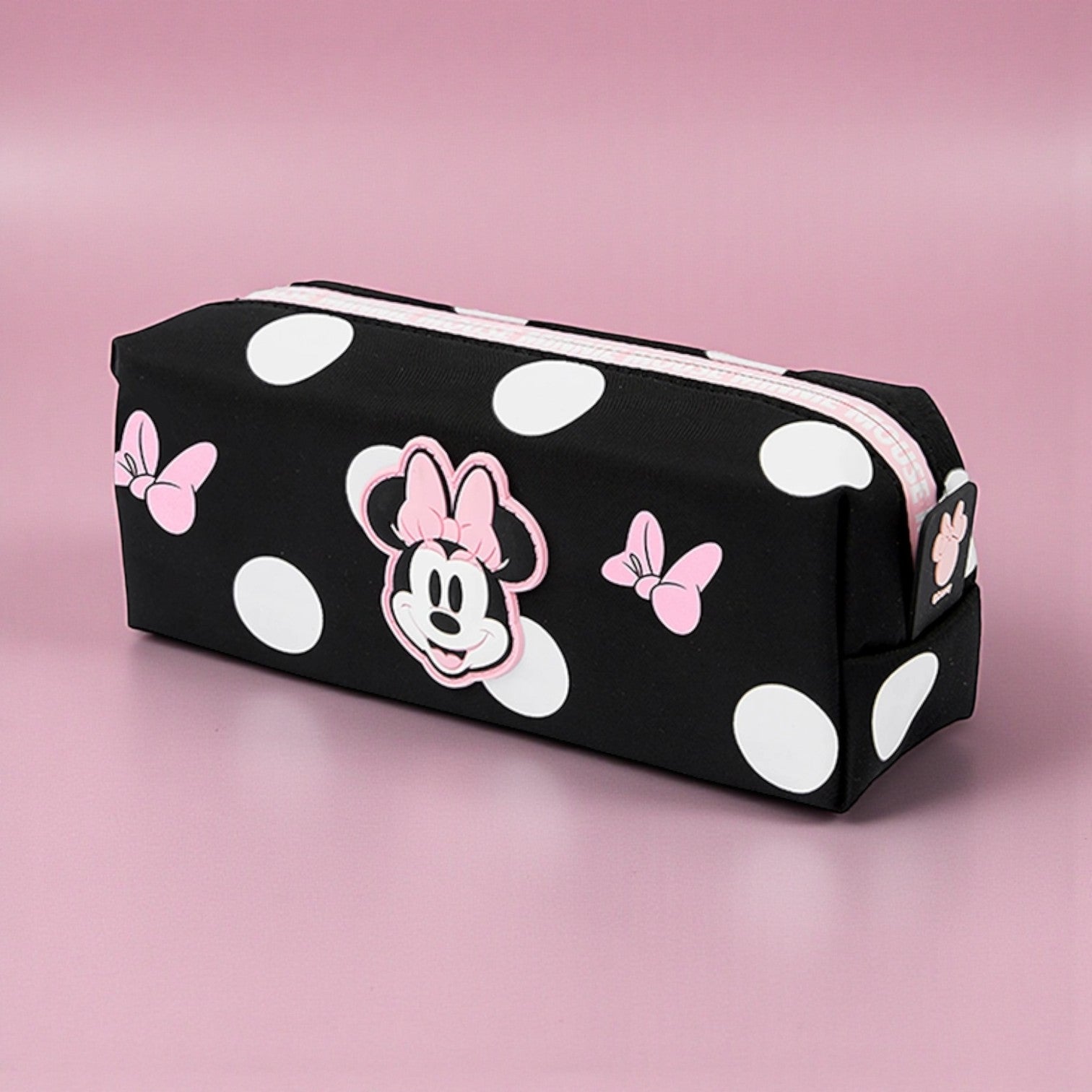 Cartuchera Mooving Tela Rectangular Minnie Mouse