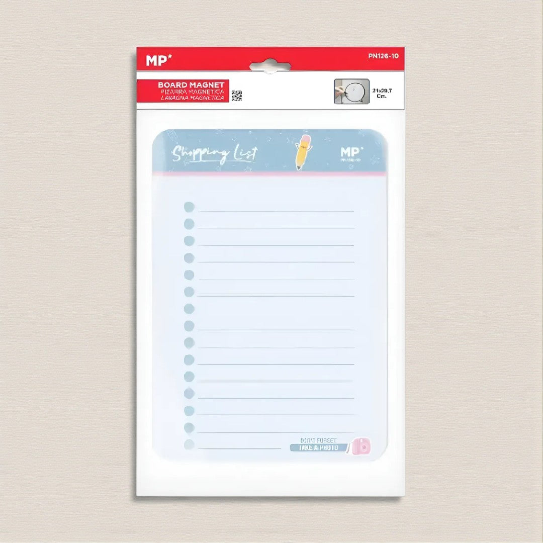 🧲 Lista magnetica para la heladera - MP Board Magnet