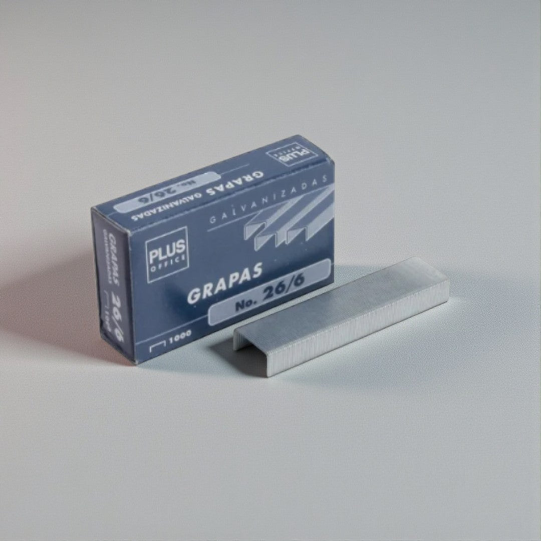 Grapas 26/6 - 5000 unidades (5 cajas)