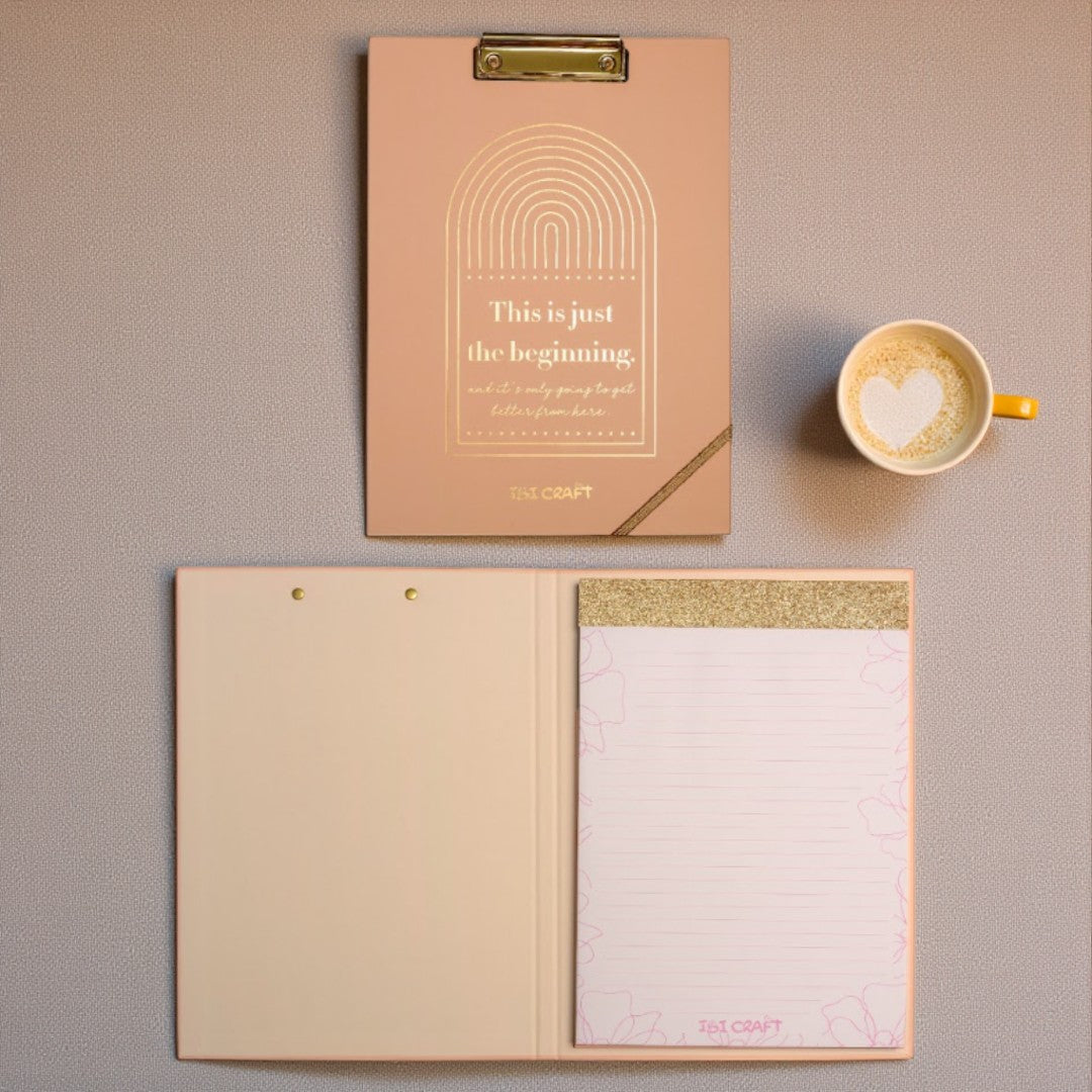 Padfolio A4 Ibi Craft Con Cierre Elástico Y 60 Hojas