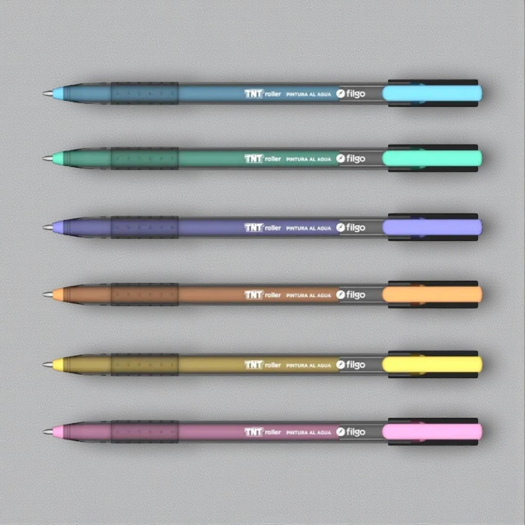 Filgo TNT Roller Pastel – Set x6 (Pintura al Agua)