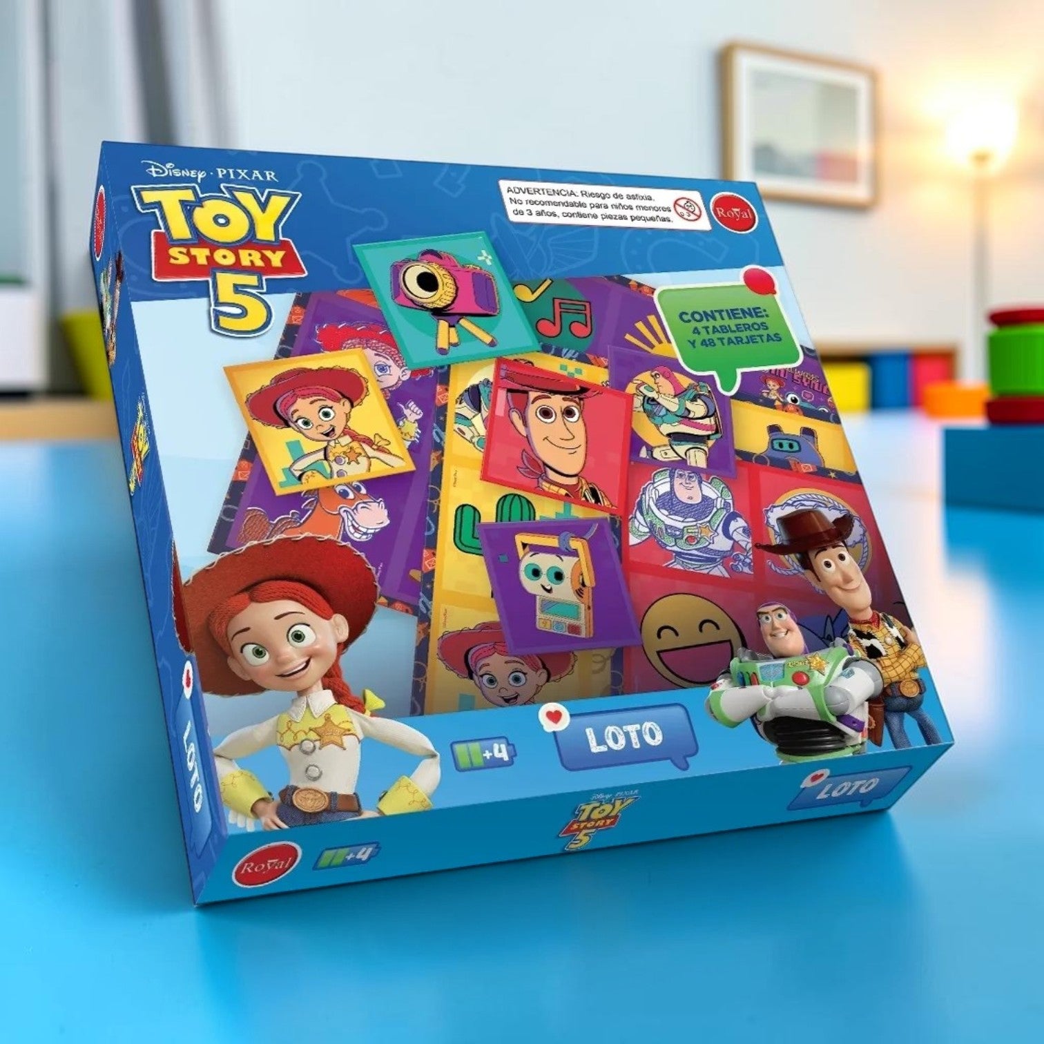 Juego De Mesa Loto Toy Story 5