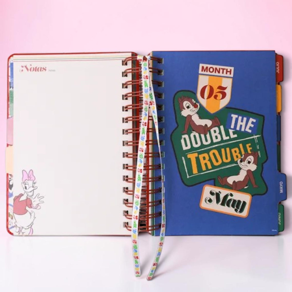 Agenda Mooving Mickey & Friends 2027 diaria con espiral