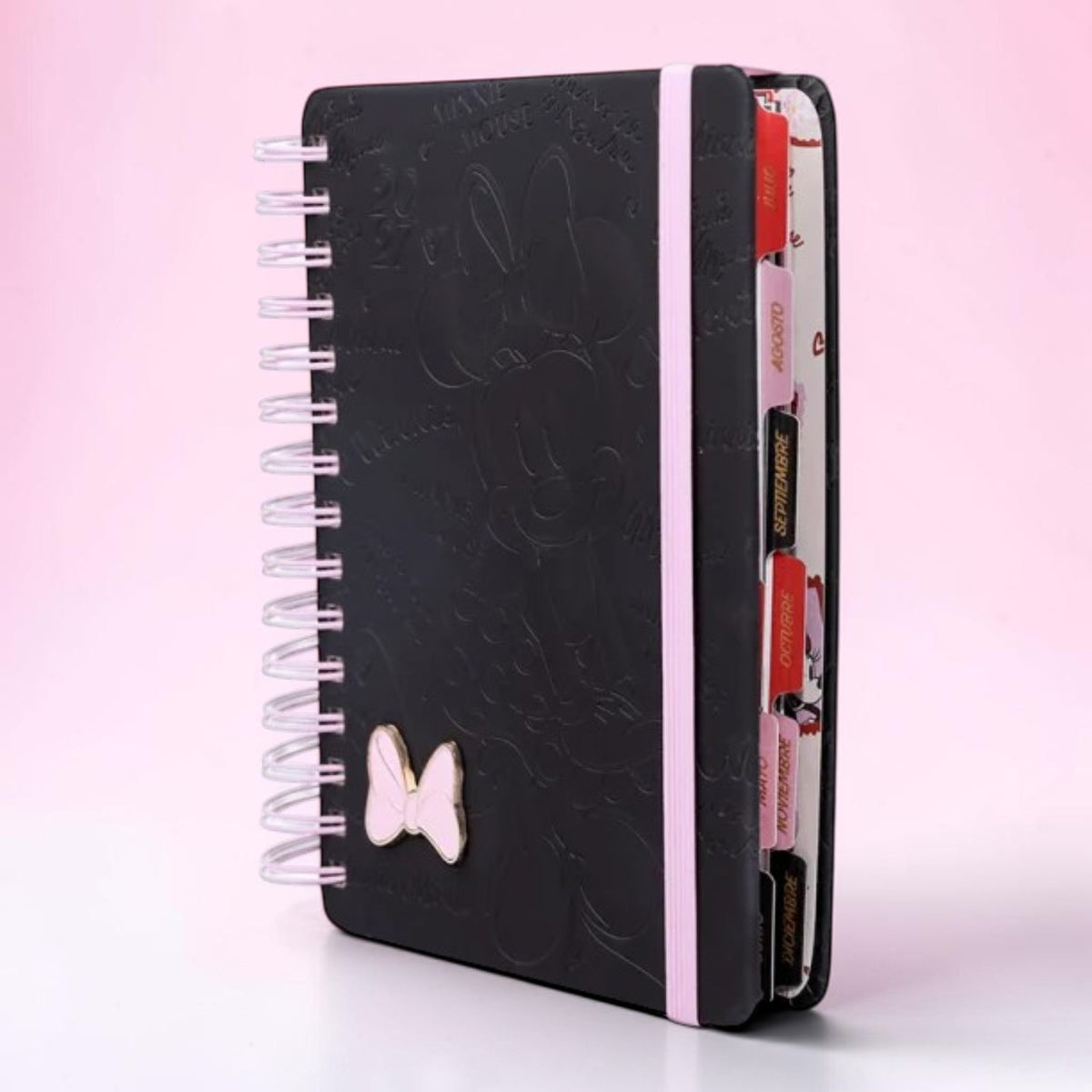 Agenda Mooving Minnie Mouse 2027 diaria con espiral