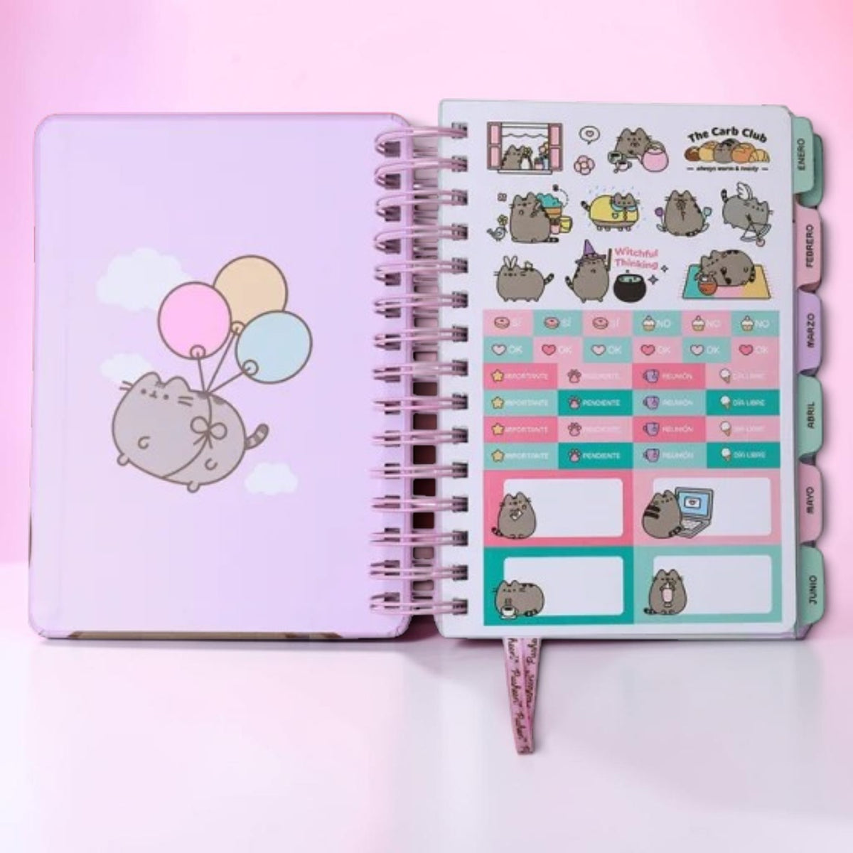 Agenda Mooving Pusheen 2027 diaria