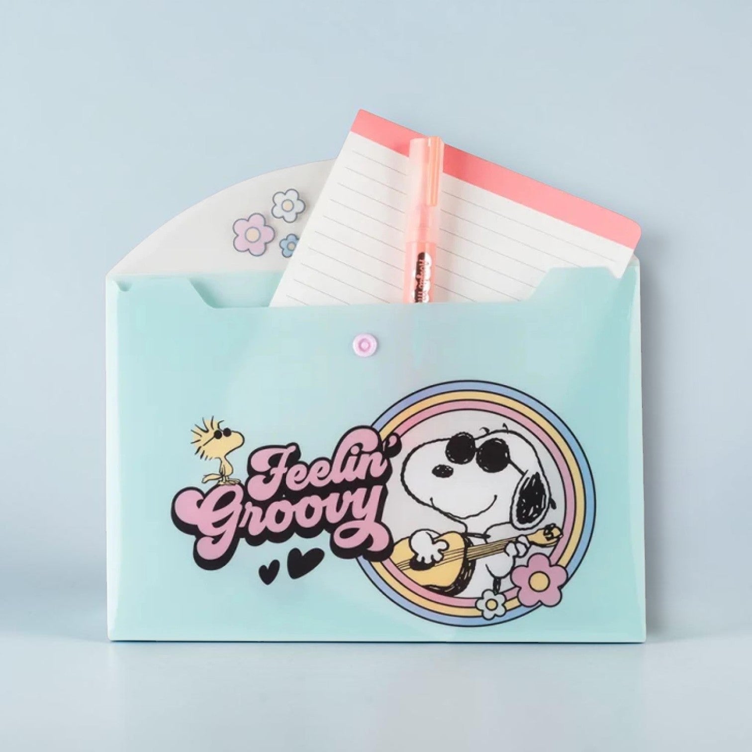 Carpeta / Sobre Mooving A5 Licencias - Snoopy