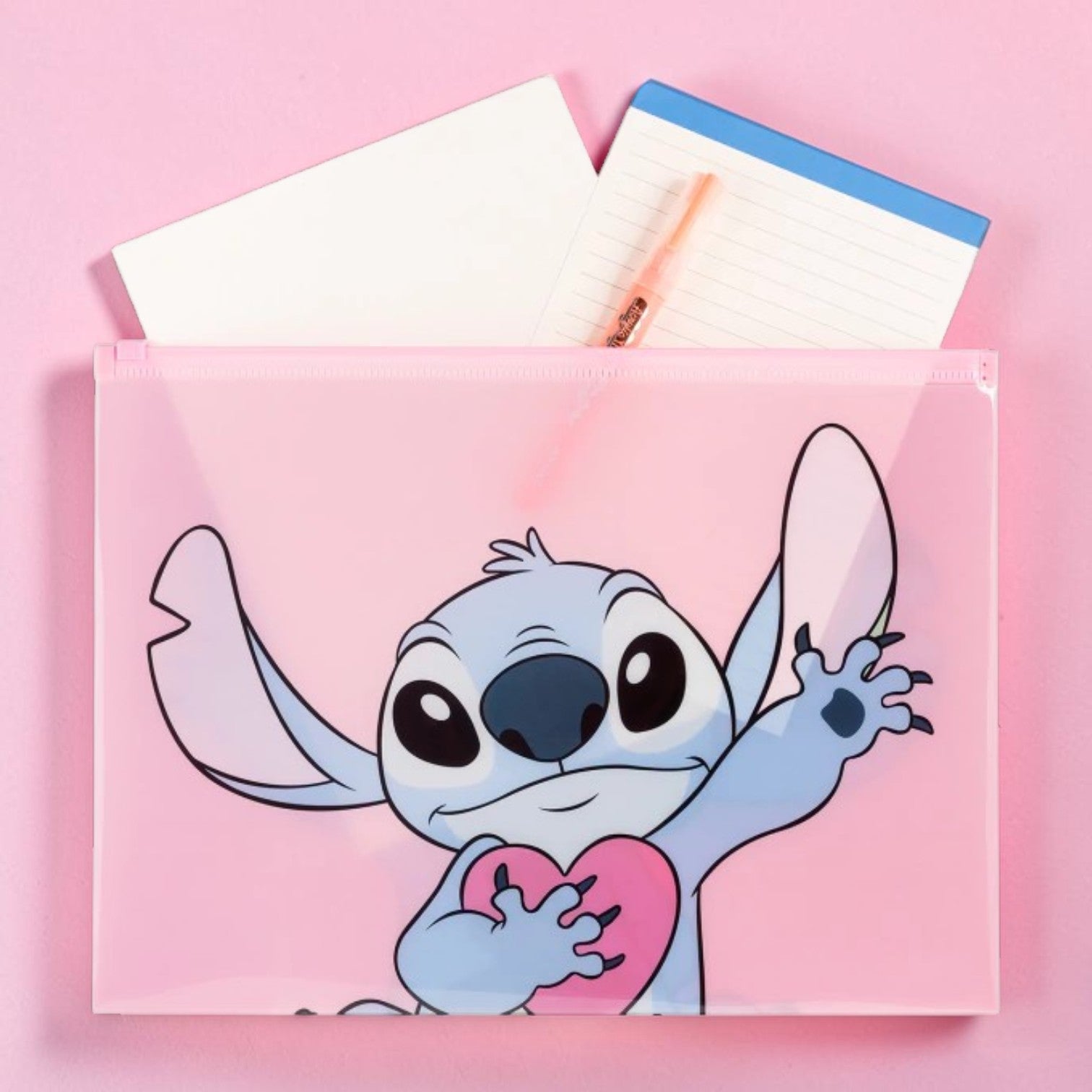 MOOVING SOBRE PLASTICO A4 STITCH ZIPLOC