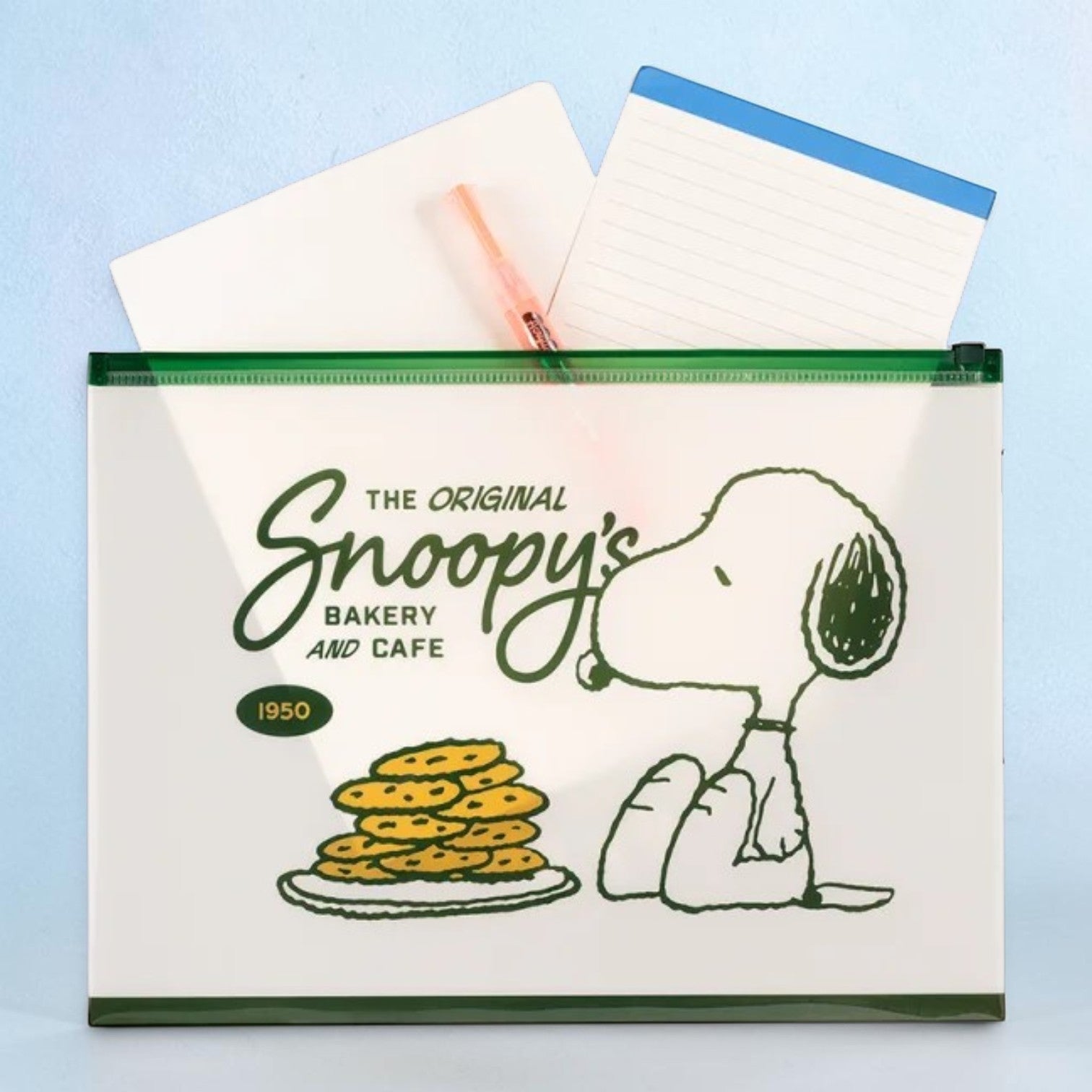 MOOVING SOBRE PLASTICO A4 SNOOPY ZIPLOC